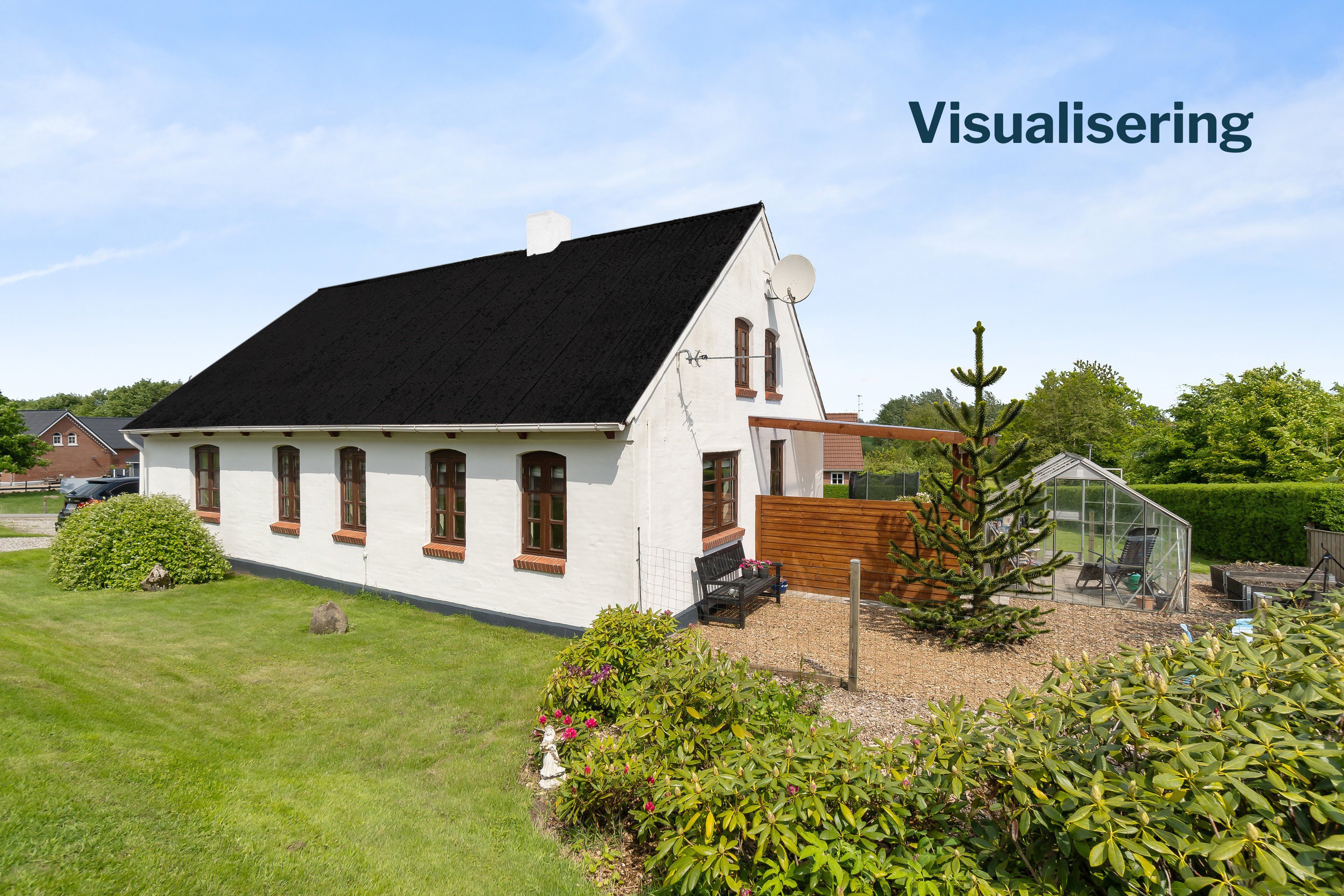 Miniaturebillede 1: facadeforslag. Billede af Brejningvej 20, Brjn Kirkeby, 6971 Spjald