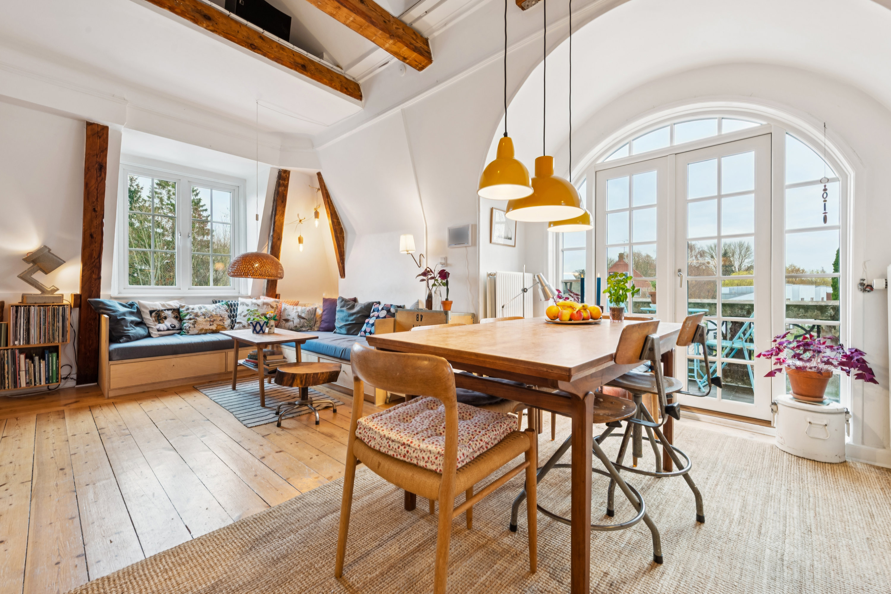 Fremhævet stue billede i fuldskærmstilstand. Billede af Bogholder Allé 6, 1., 2720 Vanløse