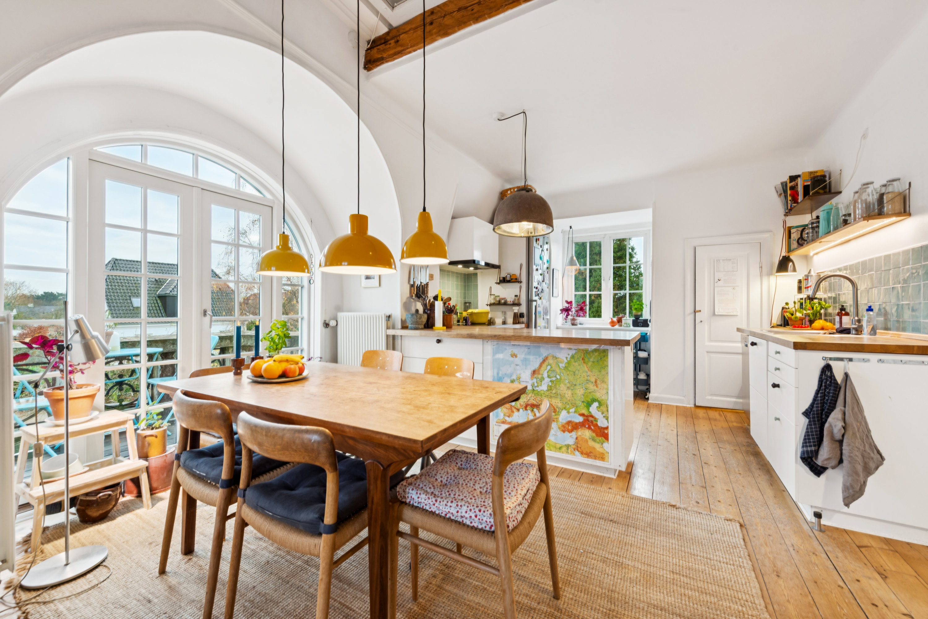 Fremhævet spisestue billede i fuldskærmstilstand. Billede af Bogholder Allé 6, 1., 2720 Vanløse