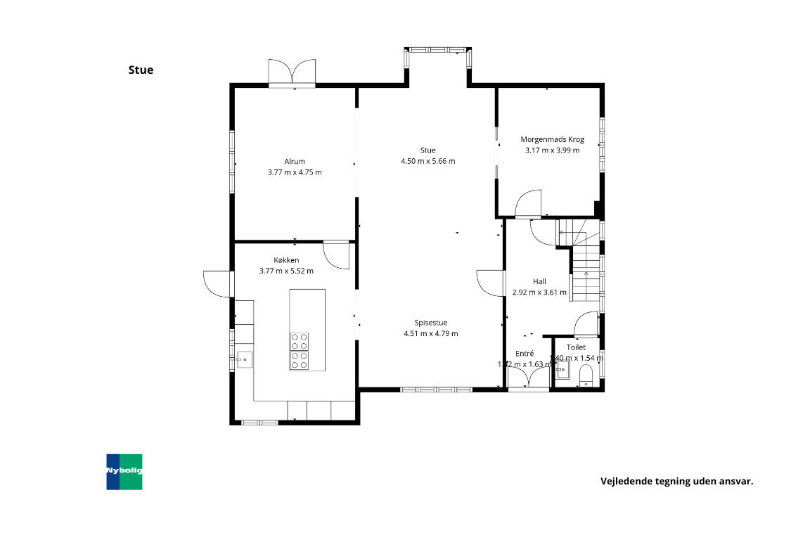 Plantegninger billede af H.P. Hanssens Vej 18, 6100 Haderslev