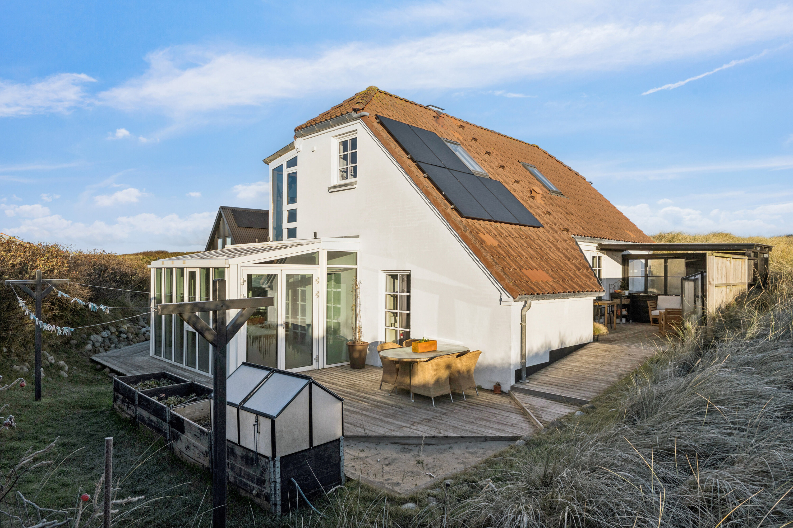 Fremhævet set fra vejen billede i fuldskærmstilstand. Billede af Bavnbak 7, Klitmøller, 7700 Thisted