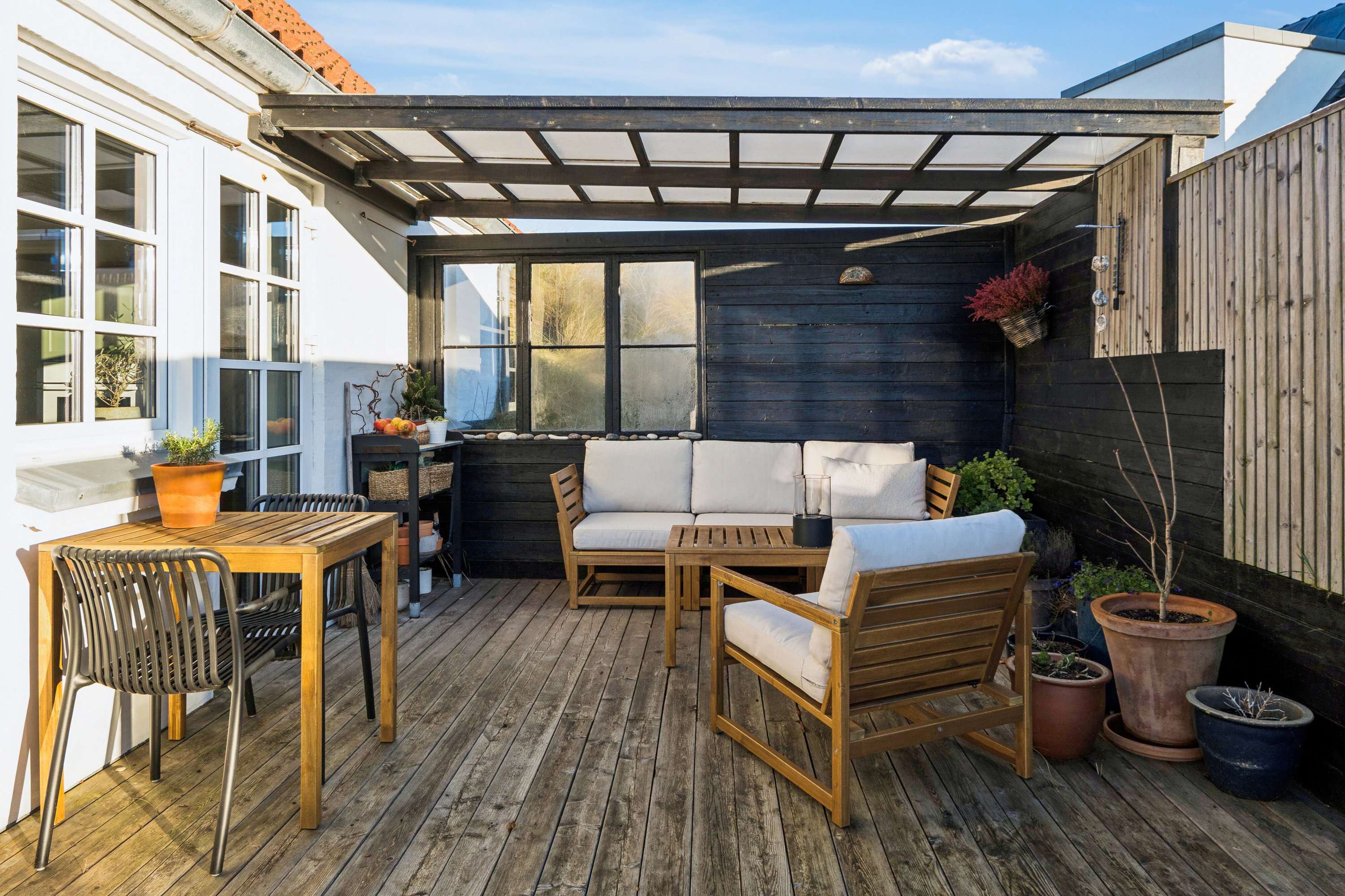 Fremhævet terrasse billede i fuldskærmstilstand. Billede af Bavnbak 7, Klitmøller, 7700 Thisted