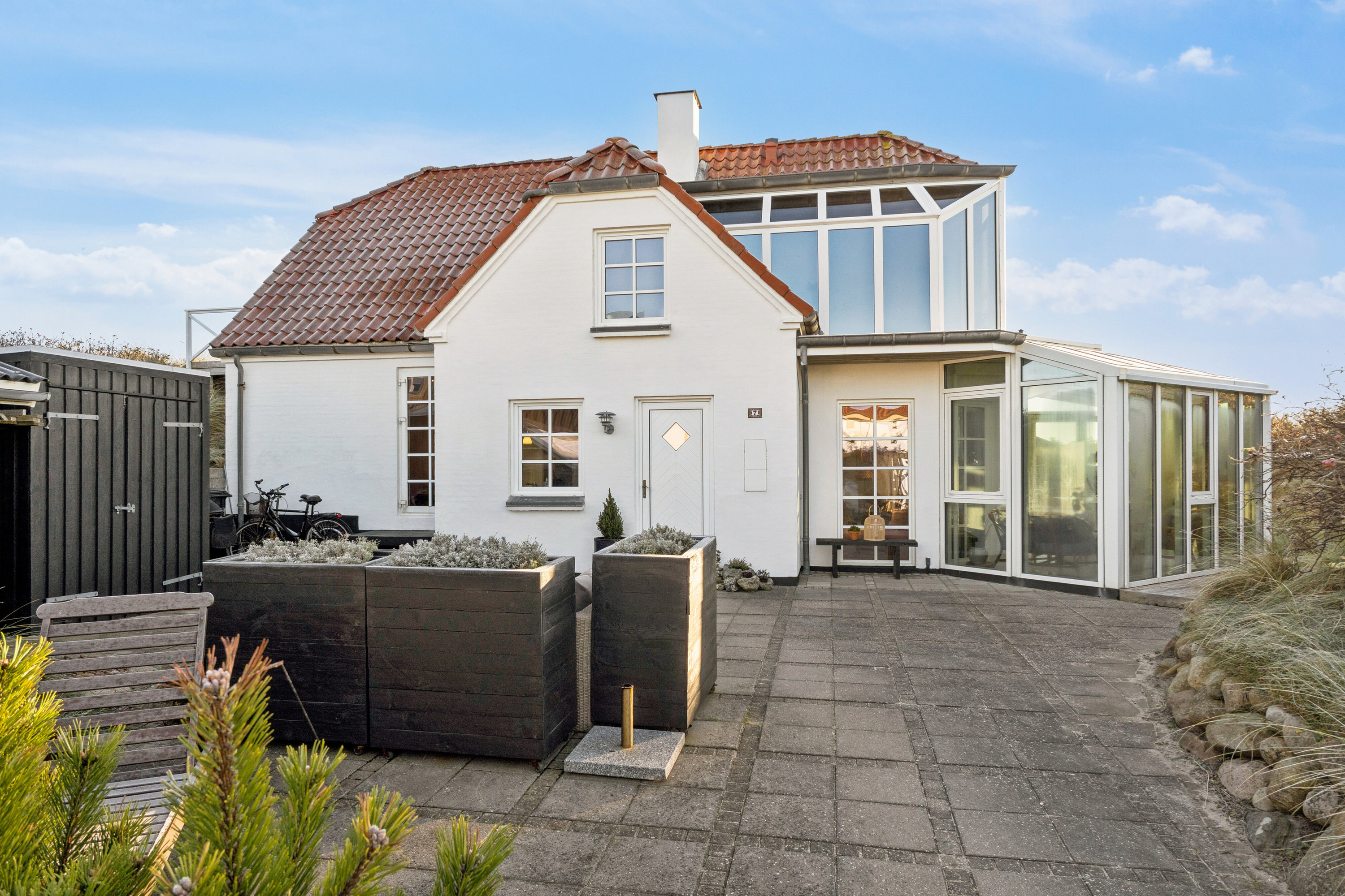 Fremhævet terrasse billede i fuldskærmstilstand. Billede af Bavnbak 7, Klitmøller, 7700 Thisted