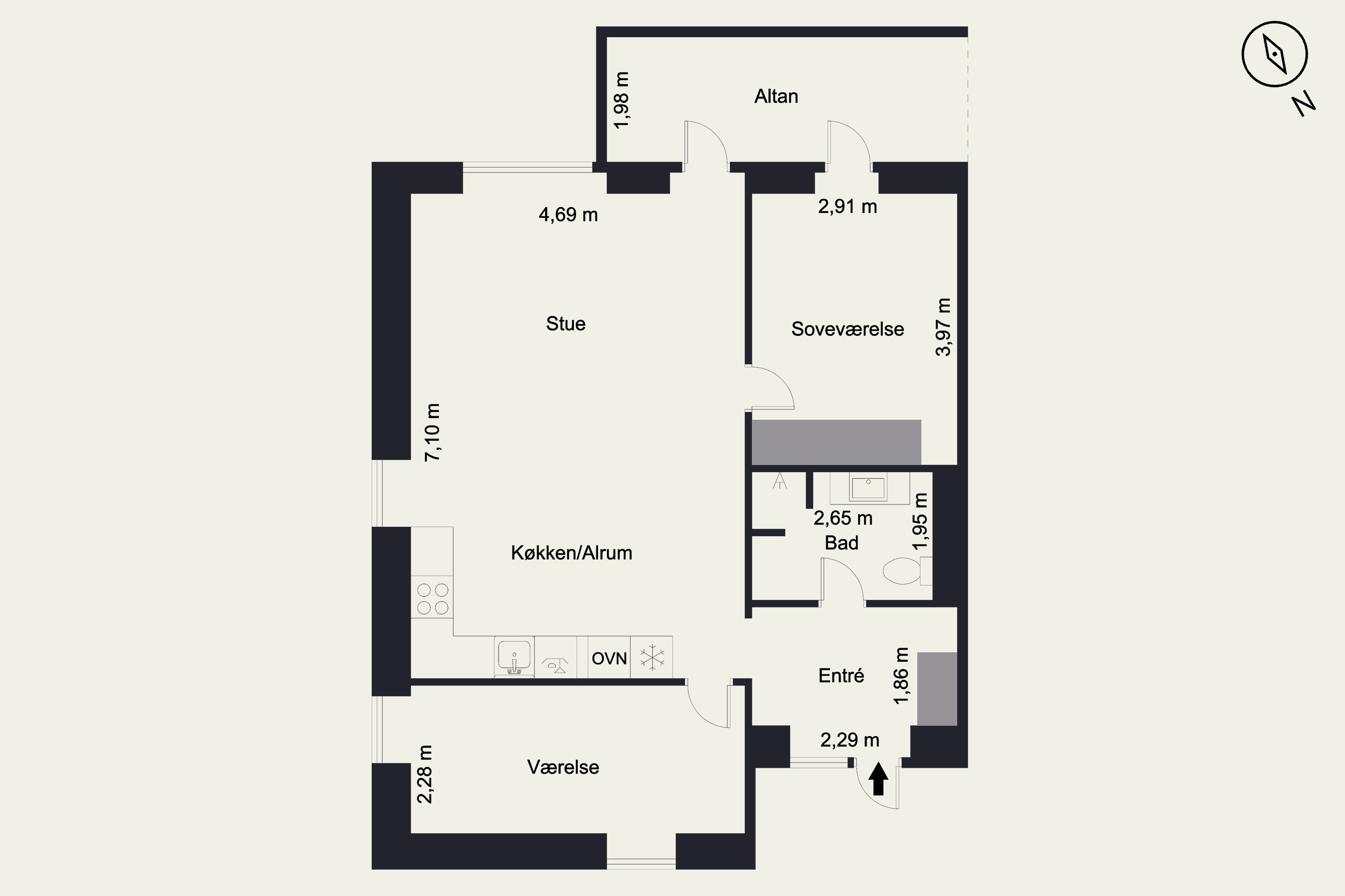 Plantegninger billede af Koustrup Have 2, Lind, 7400 Herning