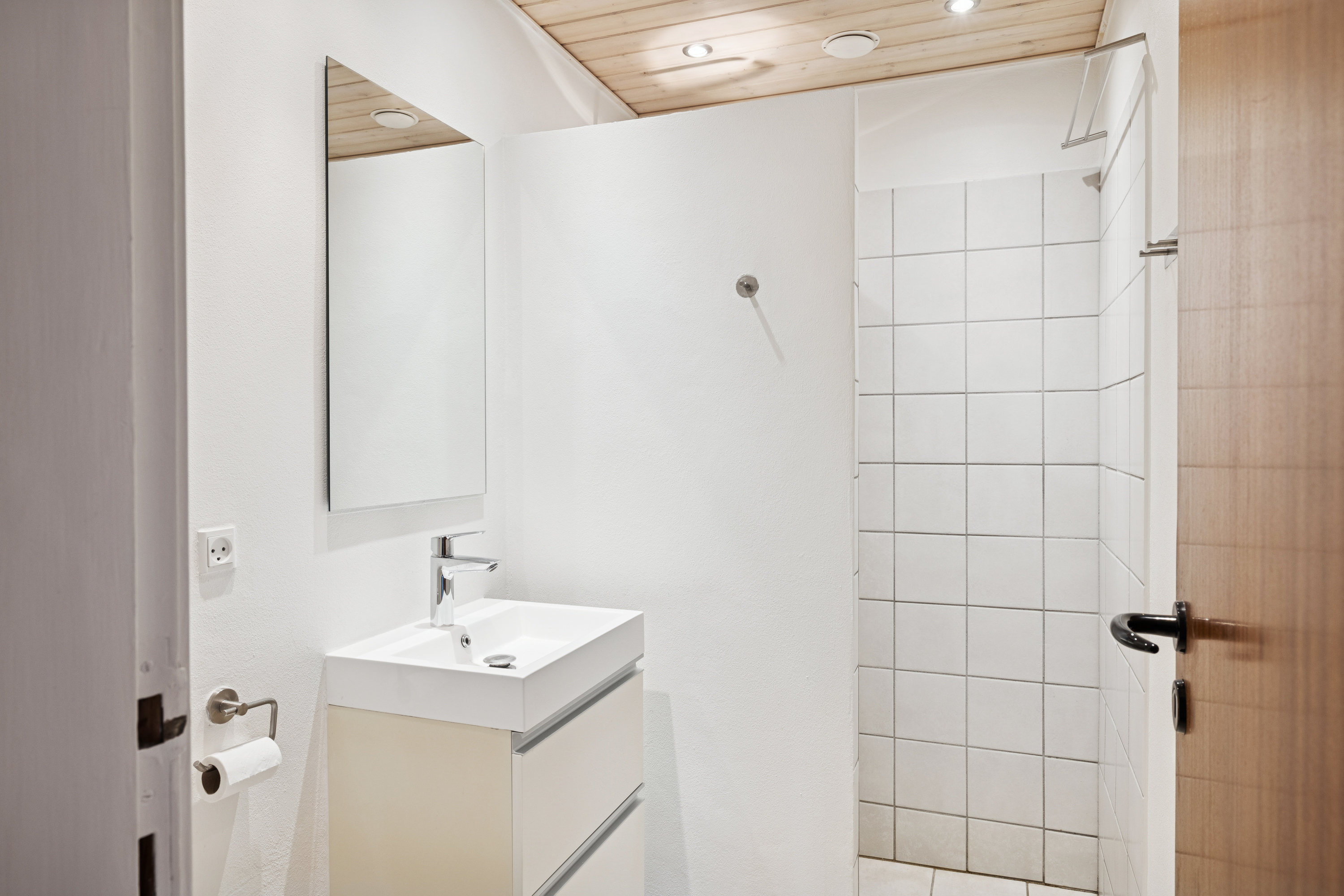 Fremhævet badeværelse billede i fuldskærmstilstand. Billede af Ahornvej 6A, 8800 Viborg