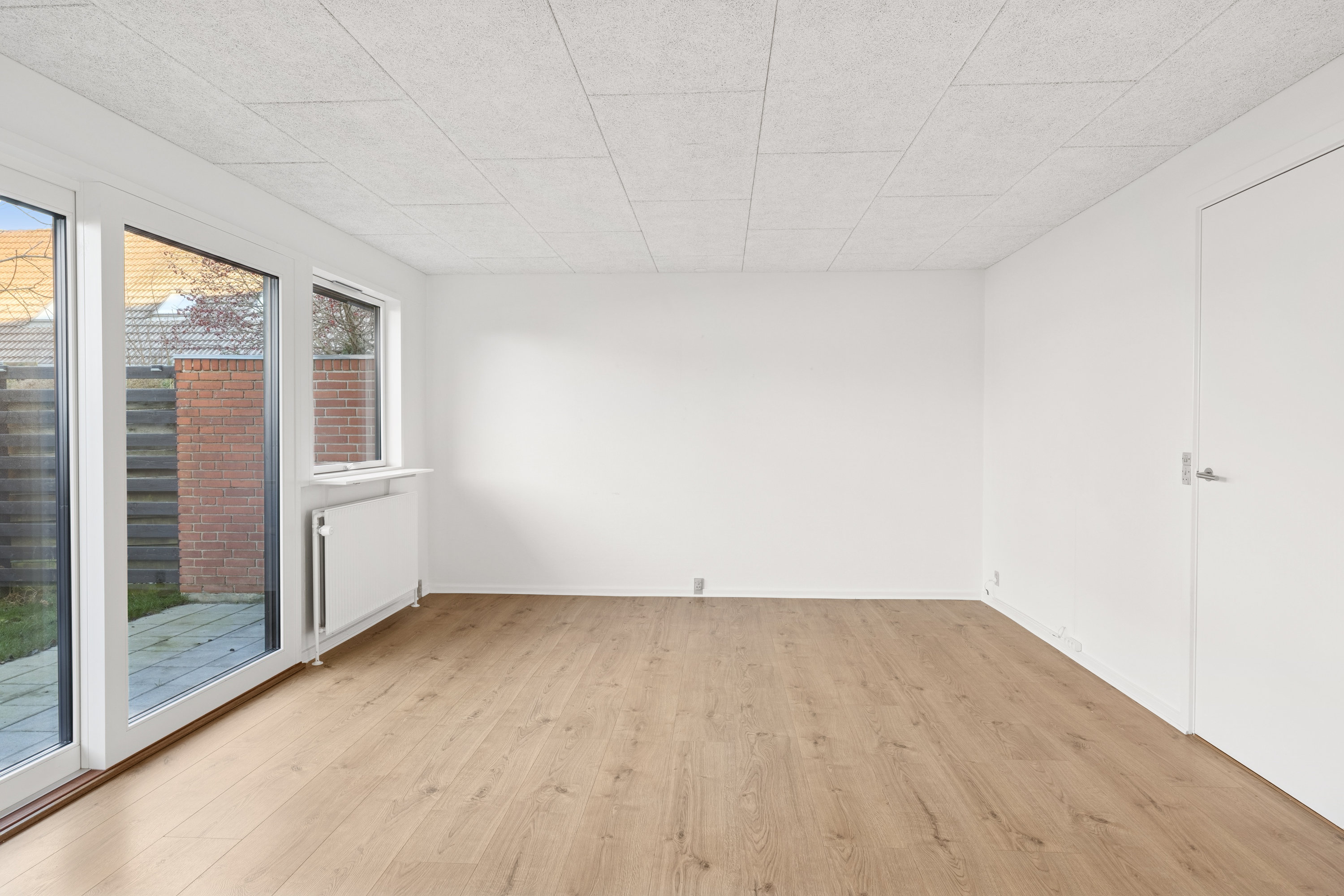 Fremhævet stue billede i fuldskærmstilstand. Billede af Hyrdebakken 190, 8800 Viborg