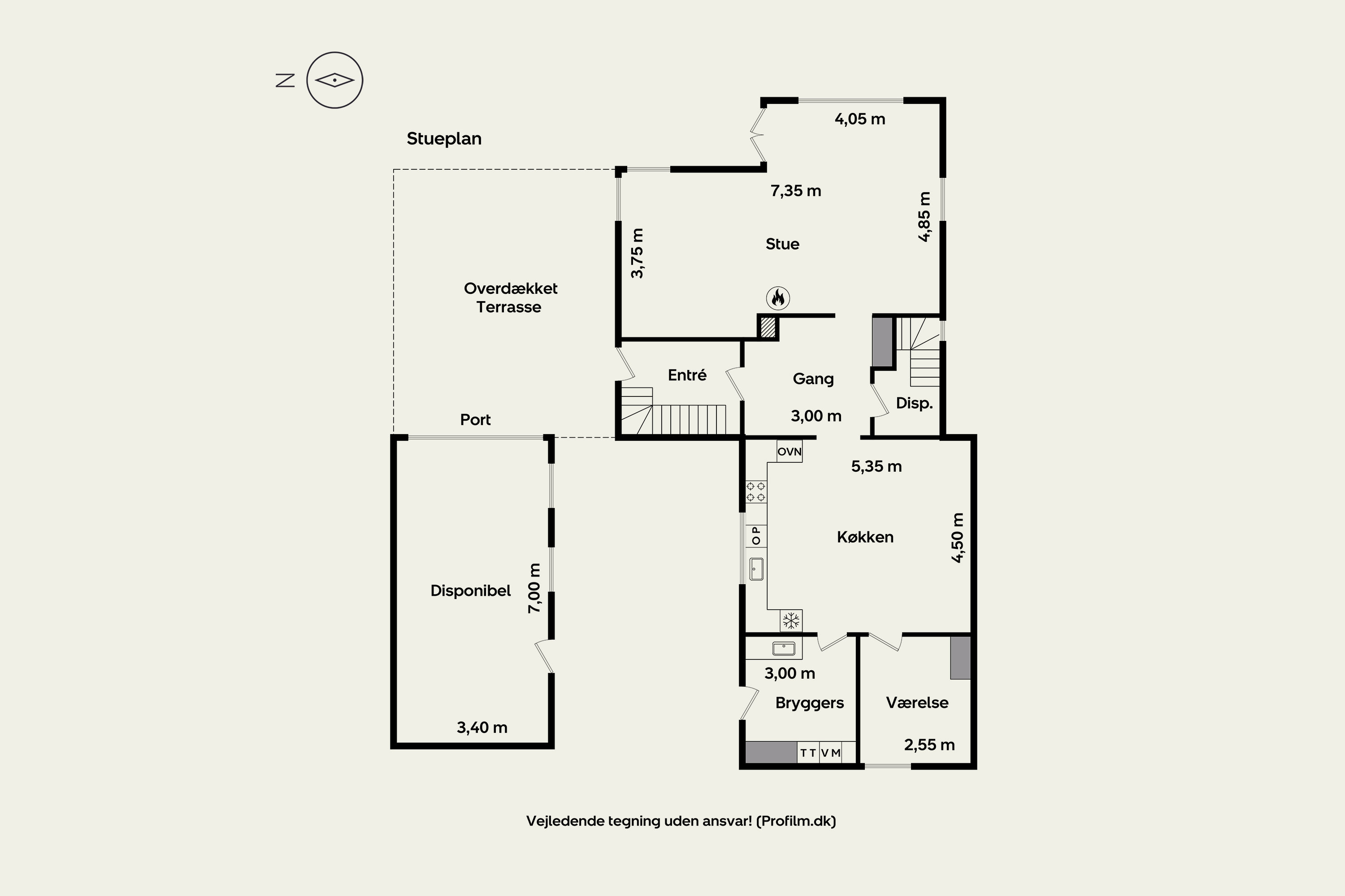 Plantegninger billede af Hedeborydevej 12, 4293 Dianalund