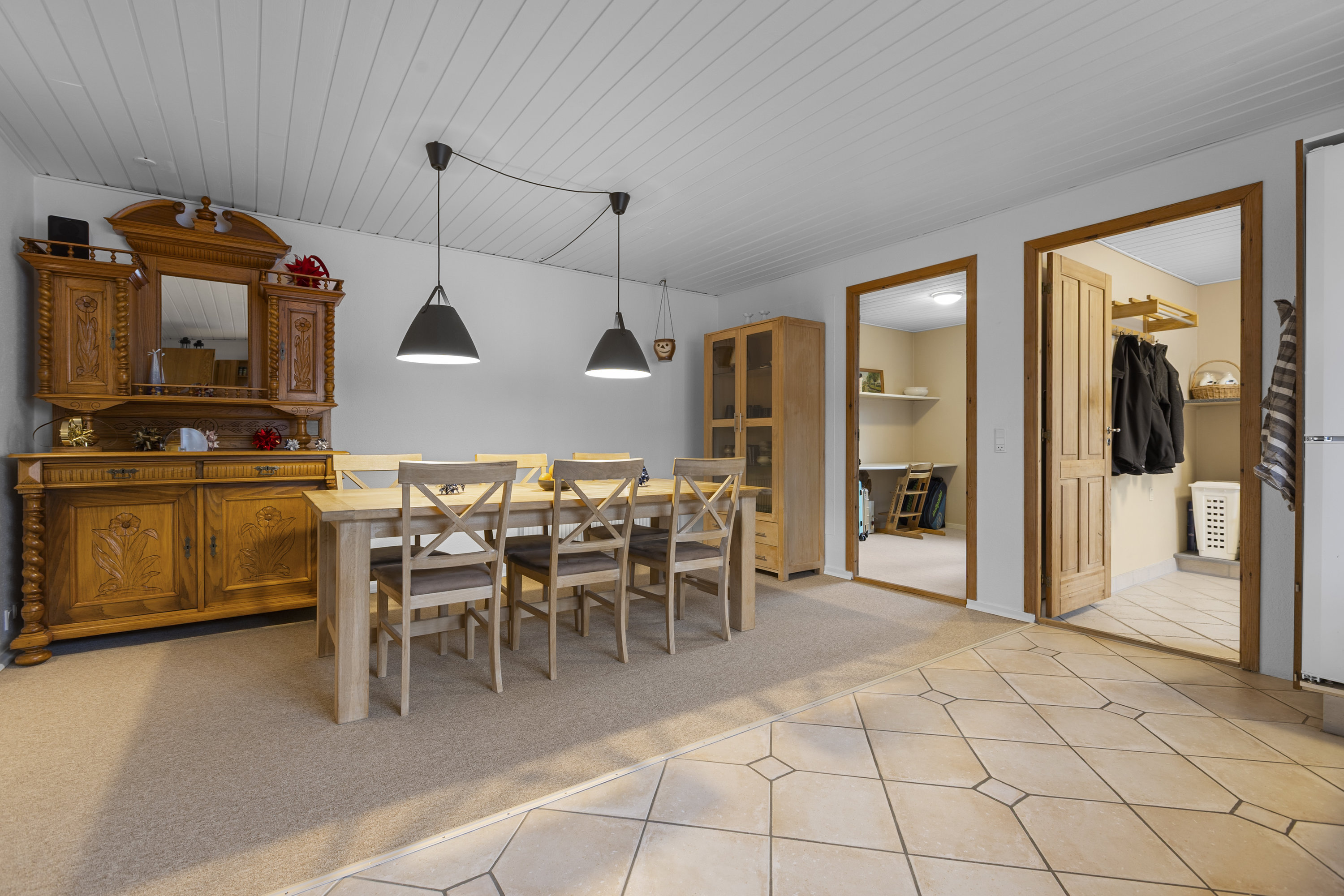 Fremhævet køkken billede i fuldskærmstilstand. Billede af Hedeborydevej 12, 4293 Dianalund