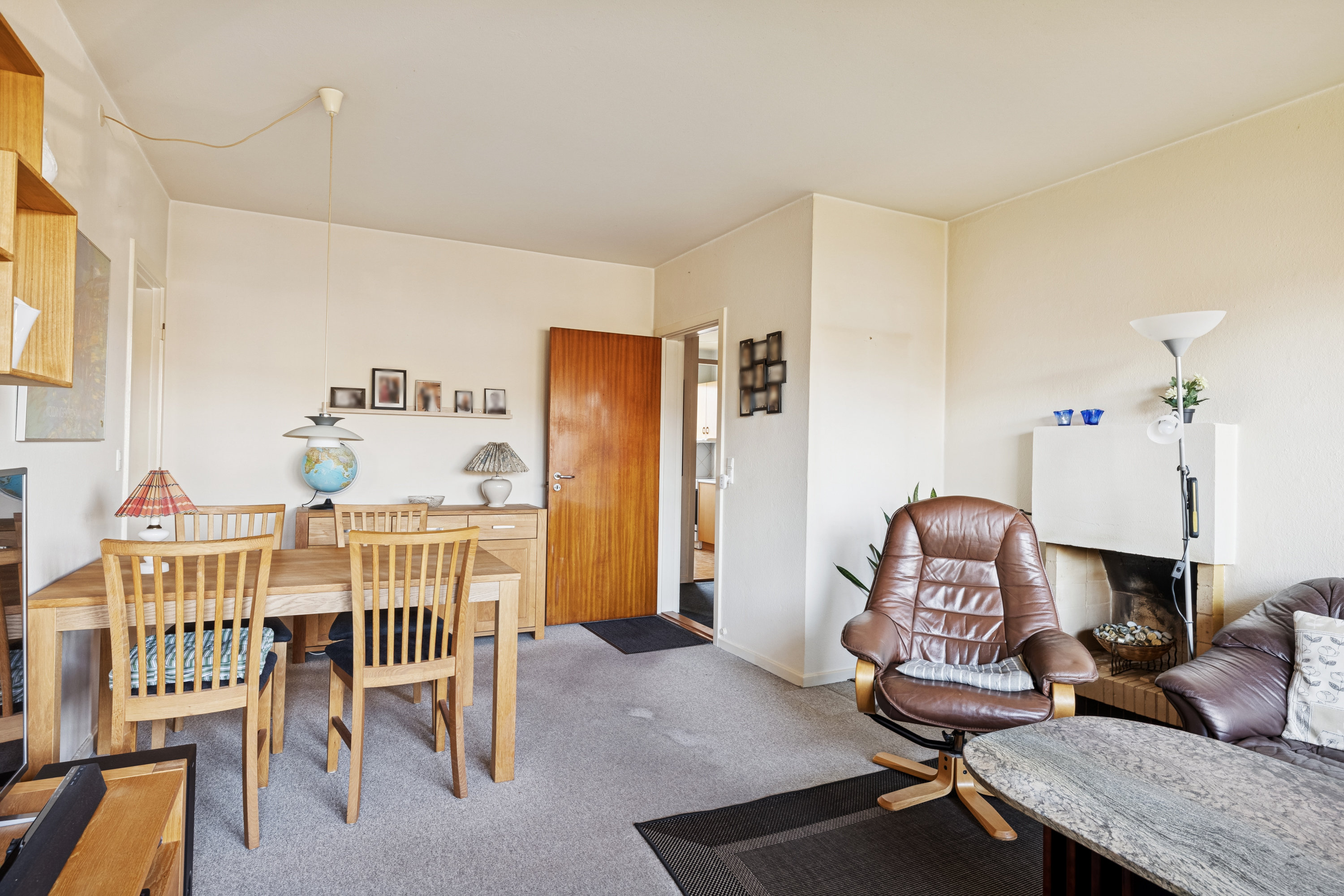 Fremhævet stue billede i fuldskærmstilstand. Billede af Vestervangsvej 49, 1. tv., 8800 Viborg