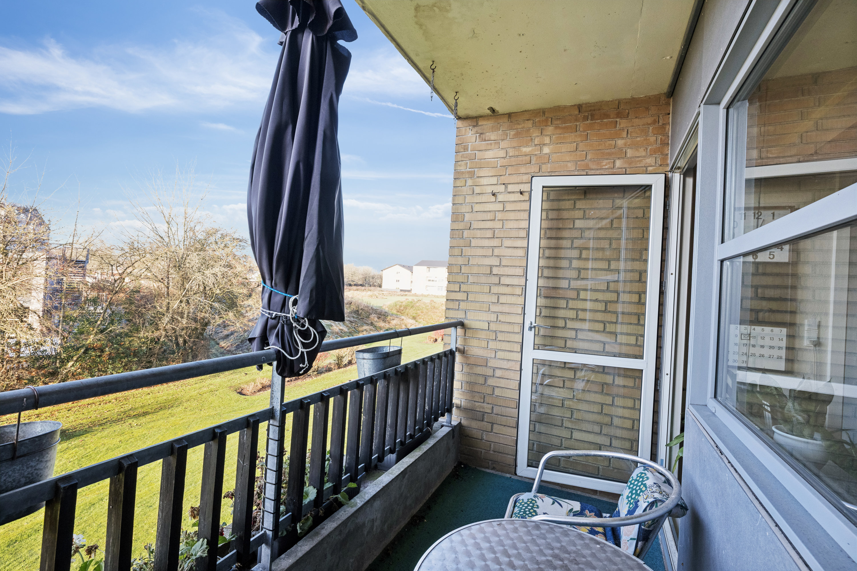 Miniaturebillede 2: altan. Billede af Vestervangsvej 49, 1. tv., 8800 Viborg