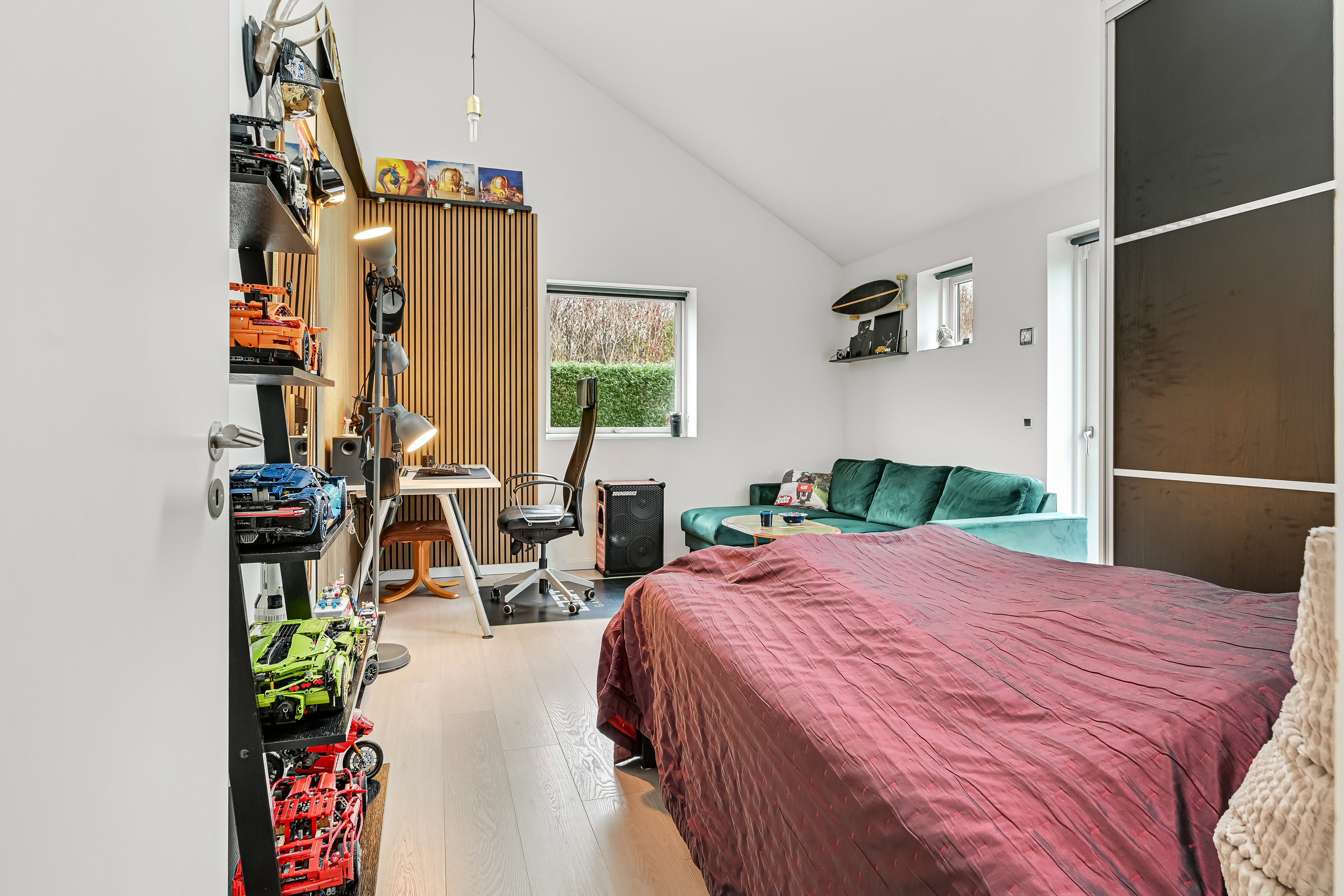 Fremhævet værelse billede i fuldskærmstilstand. Billede af Løvens Kvarter 57, 6710 Esbjerg V