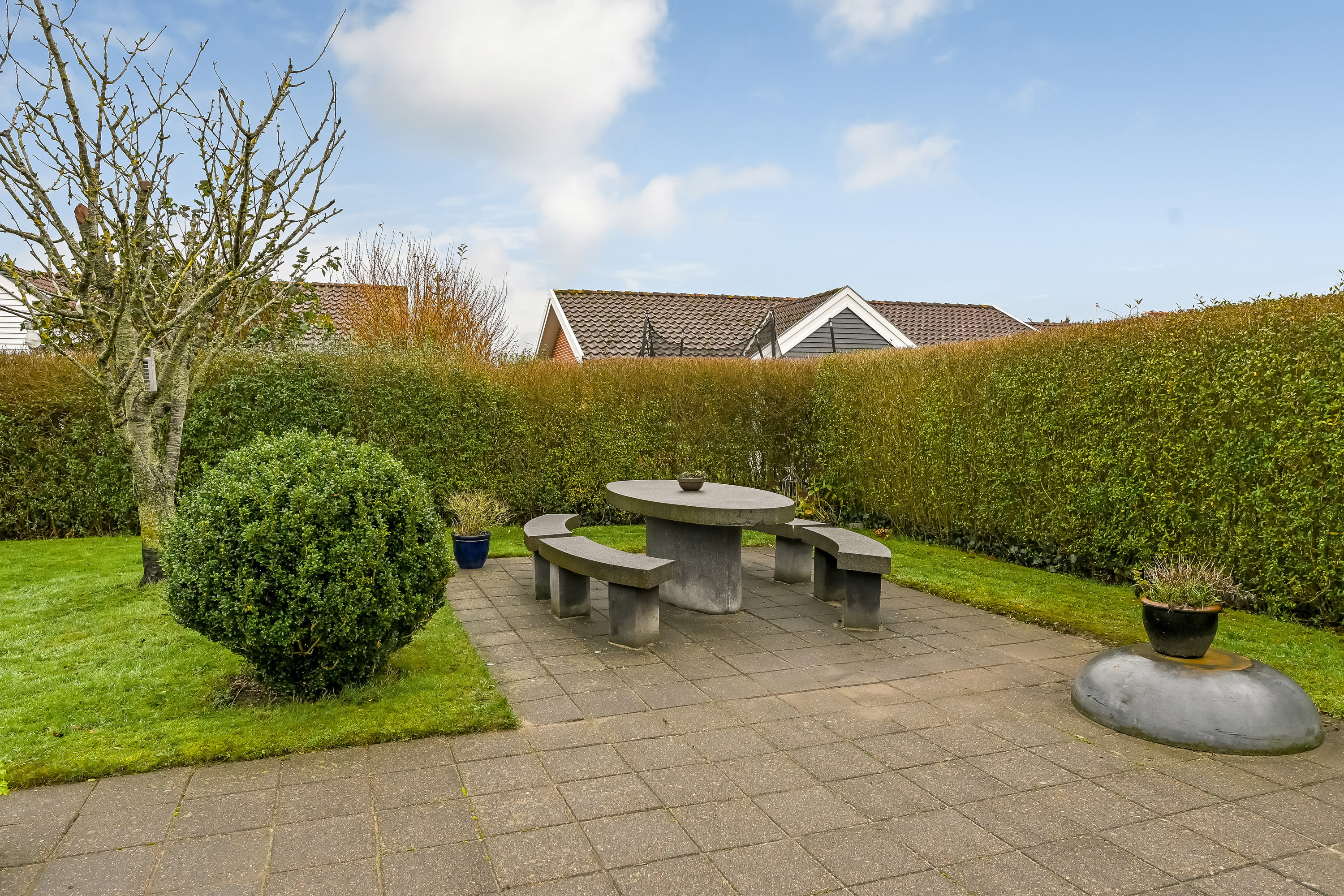 Fremhævet terrasse billede i fuldskærmstilstand. Billede af Løvens Kvarter 57, 6710 Esbjerg V