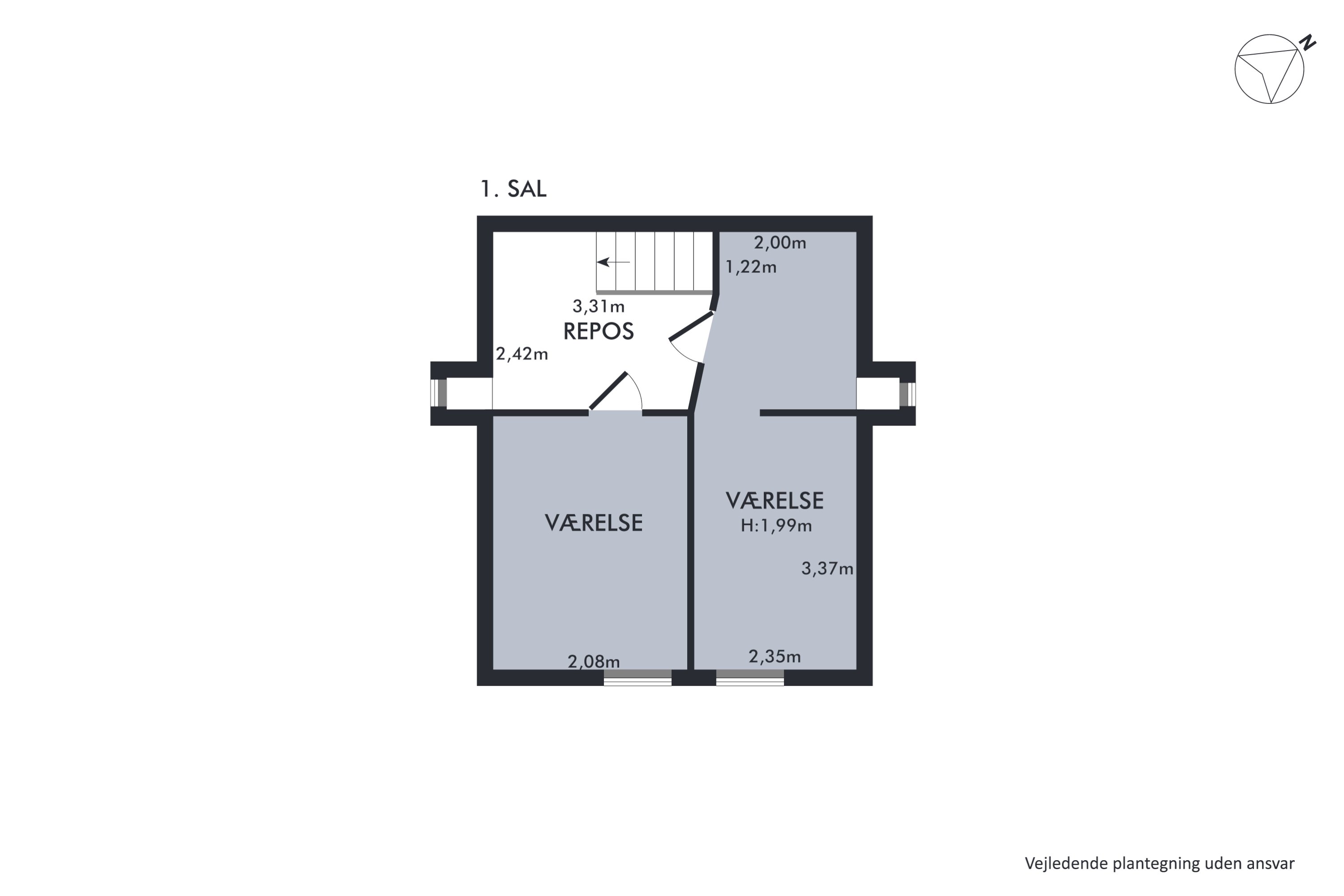 Plantegninger billede af Nørrebro 3, 7900 Nykøbing M