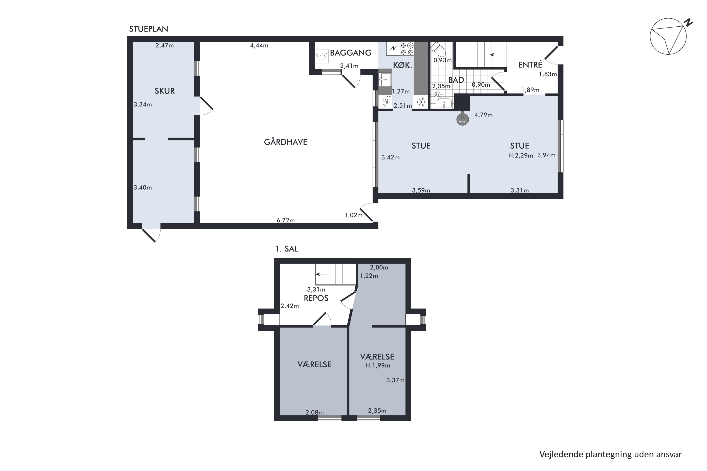 Plantegninger billede af Nørrebro 3, 7900 Nykøbing M