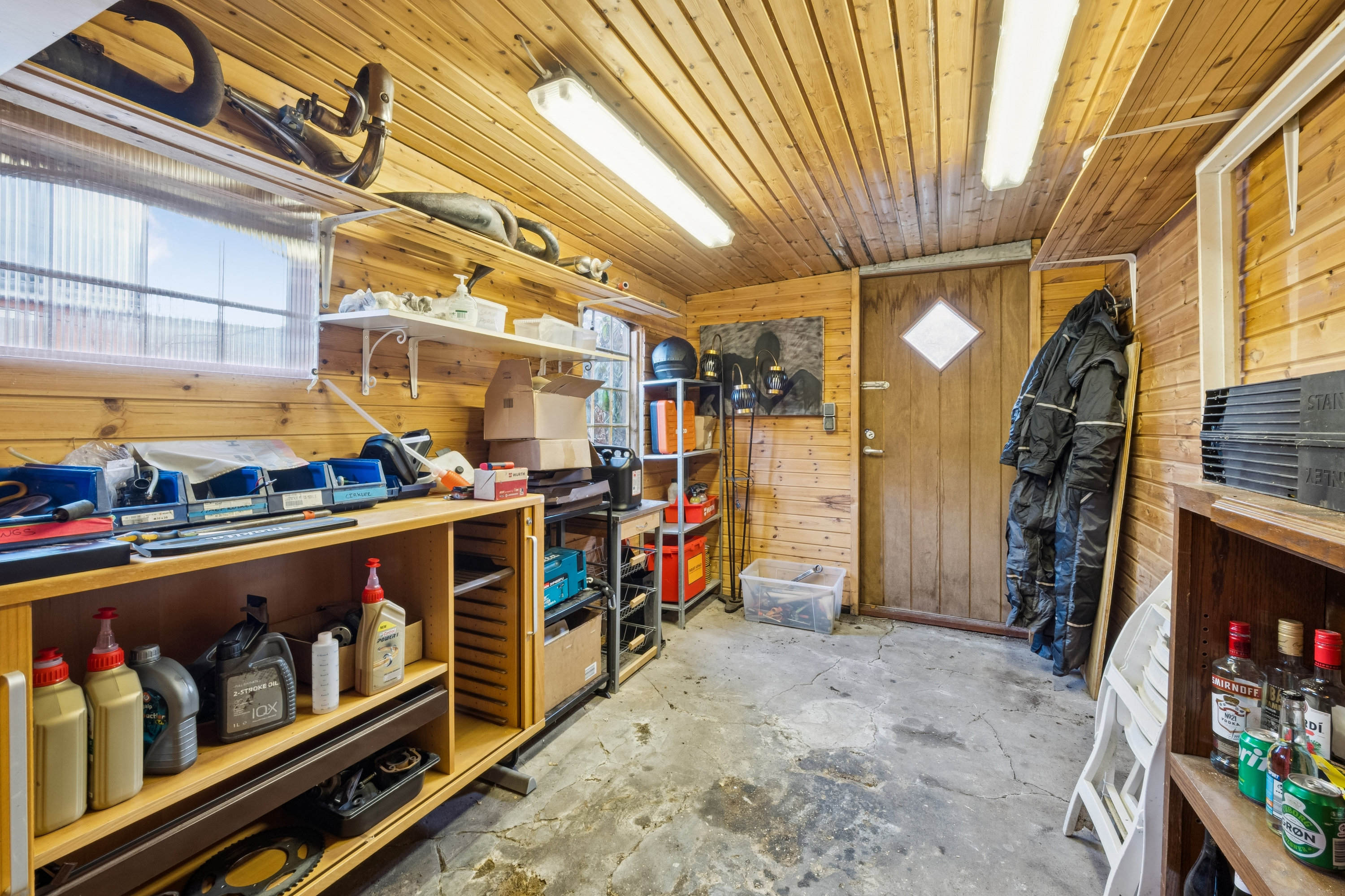 Fremhævet garage billede i fuldskærmstilstand. Billede af Nørrebro 3, 7900 Nykøbing M