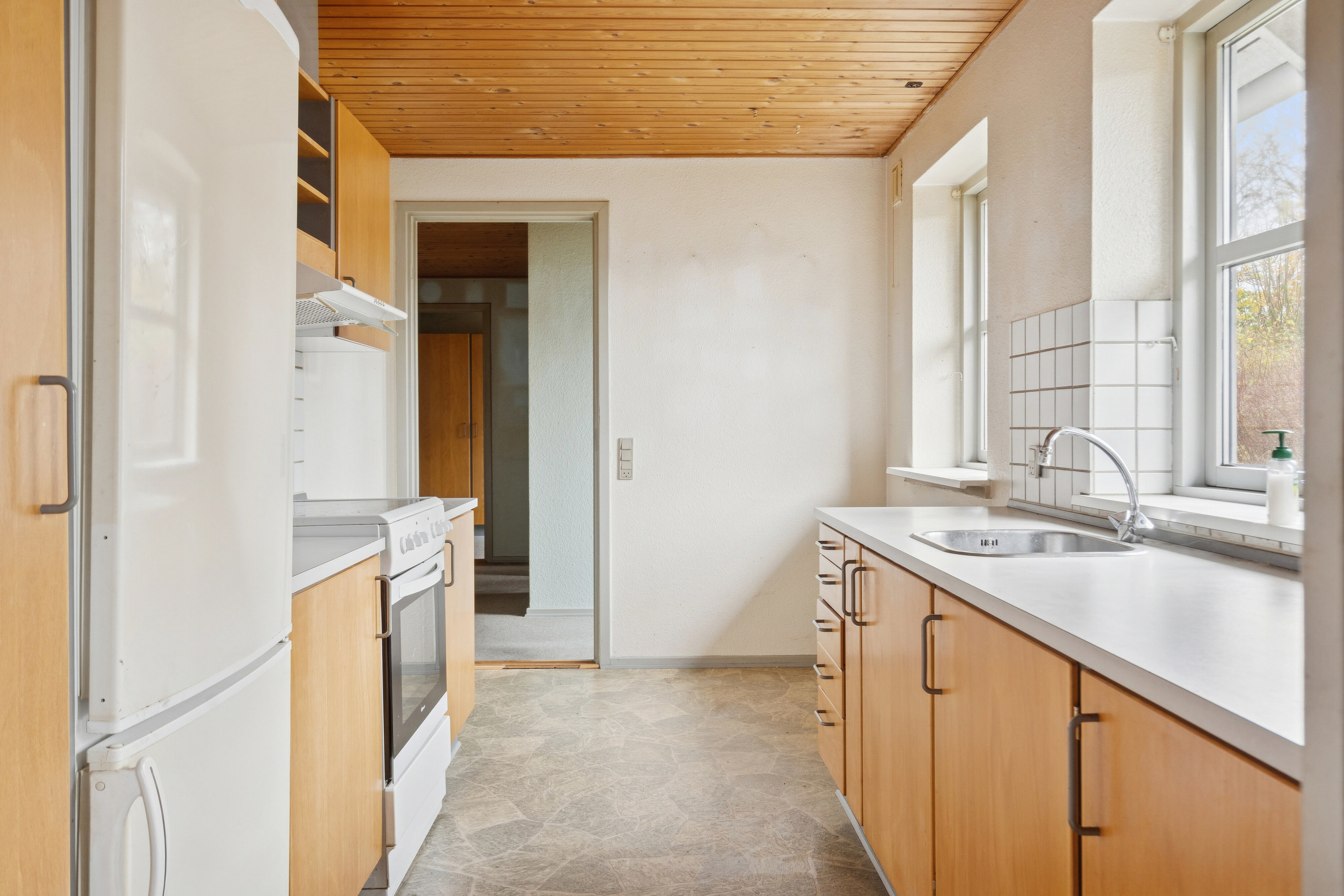 Fremhævet køkken billede i fuldskærmstilstand. Billede af Vestergade 18B, Frøslev, 6330 Padborg