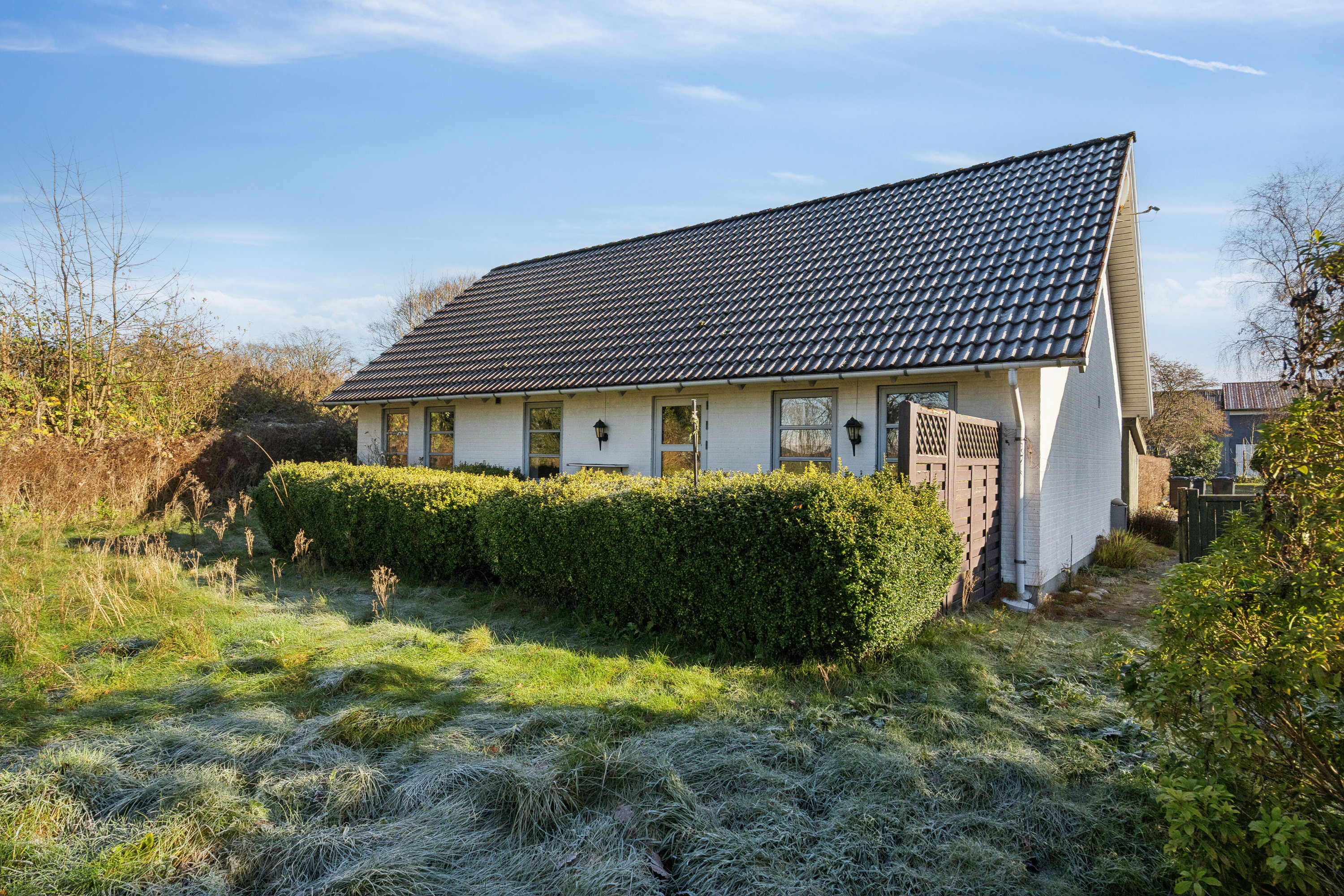 Miniaturebillede 1: set fra haven. Billede af Vestergade 18B, Frøslev, 6330 Padborg