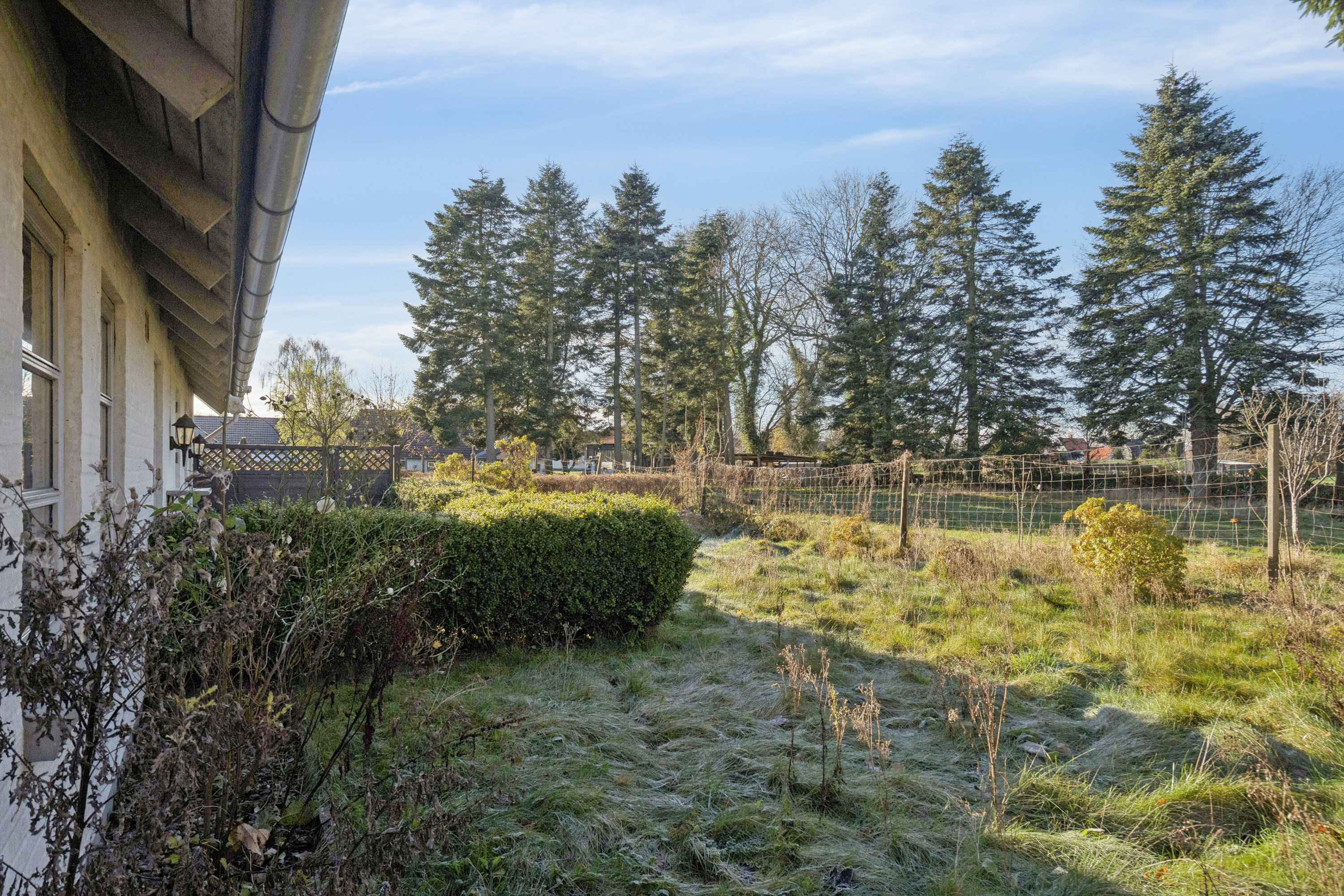 Fremhævet set fra haven billede i fuldskærmstilstand. Billede af Vestergade 18B, Frøslev, 6330 Padborg