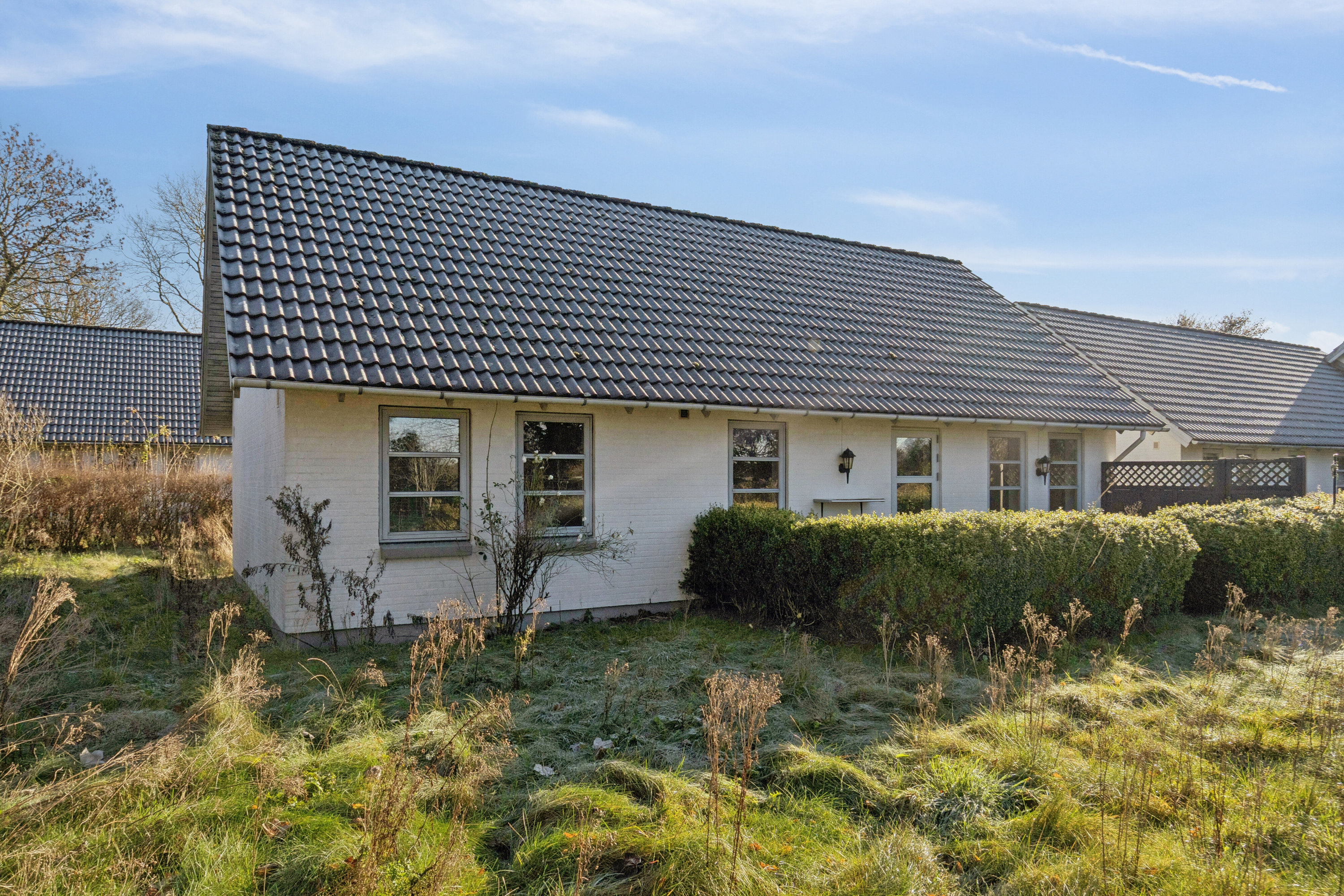 Fremhævet set fra haven billede i fuldskærmstilstand. Billede af Vestergade 18B, Frøslev, 6330 Padborg