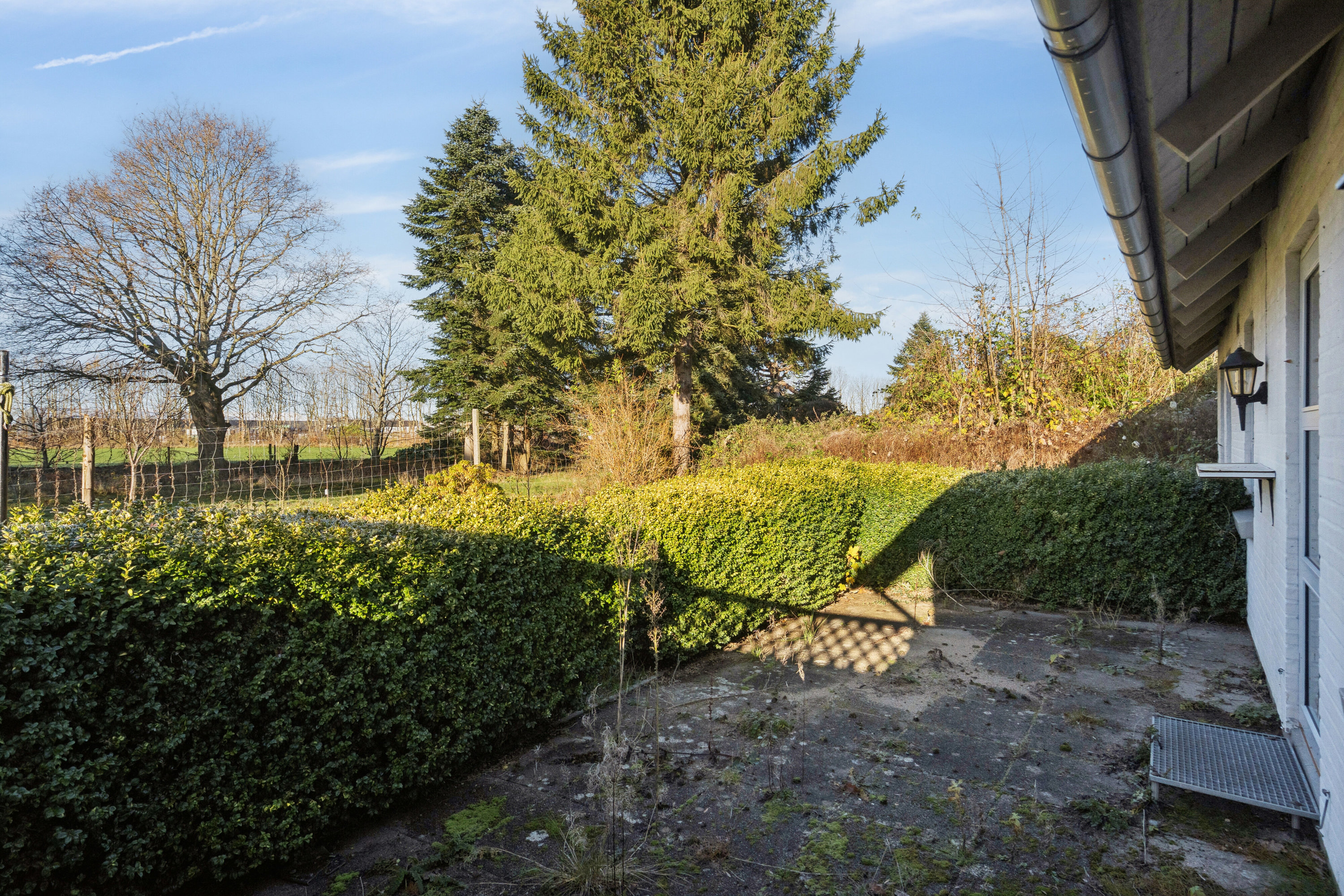 Fremhævet set fra haven billede i fuldskærmstilstand. Billede af Vestergade 18B, Frøslev, 6330 Padborg