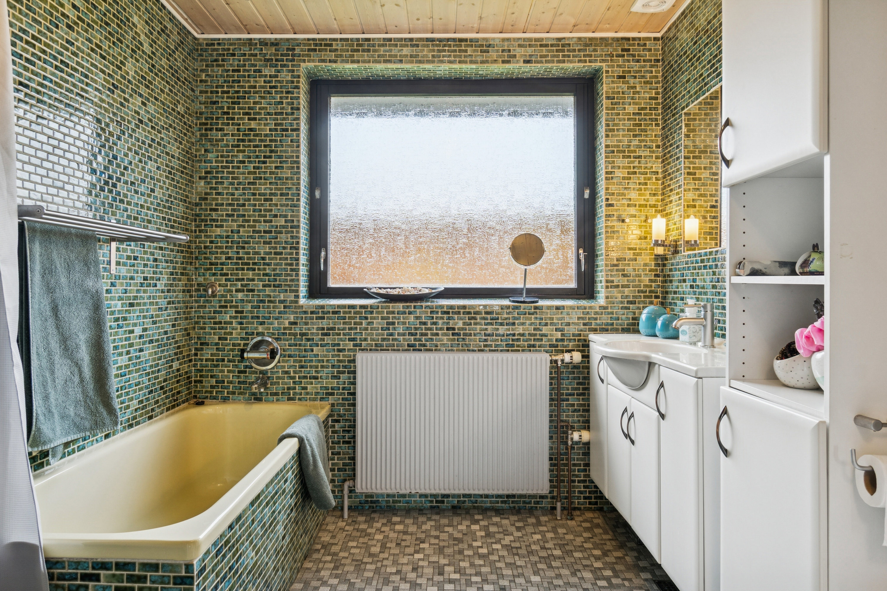 Fremhævet badeværelse billede i fuldskærmstilstand. Billede af Kirkevej 7, 4250 Fuglebjerg