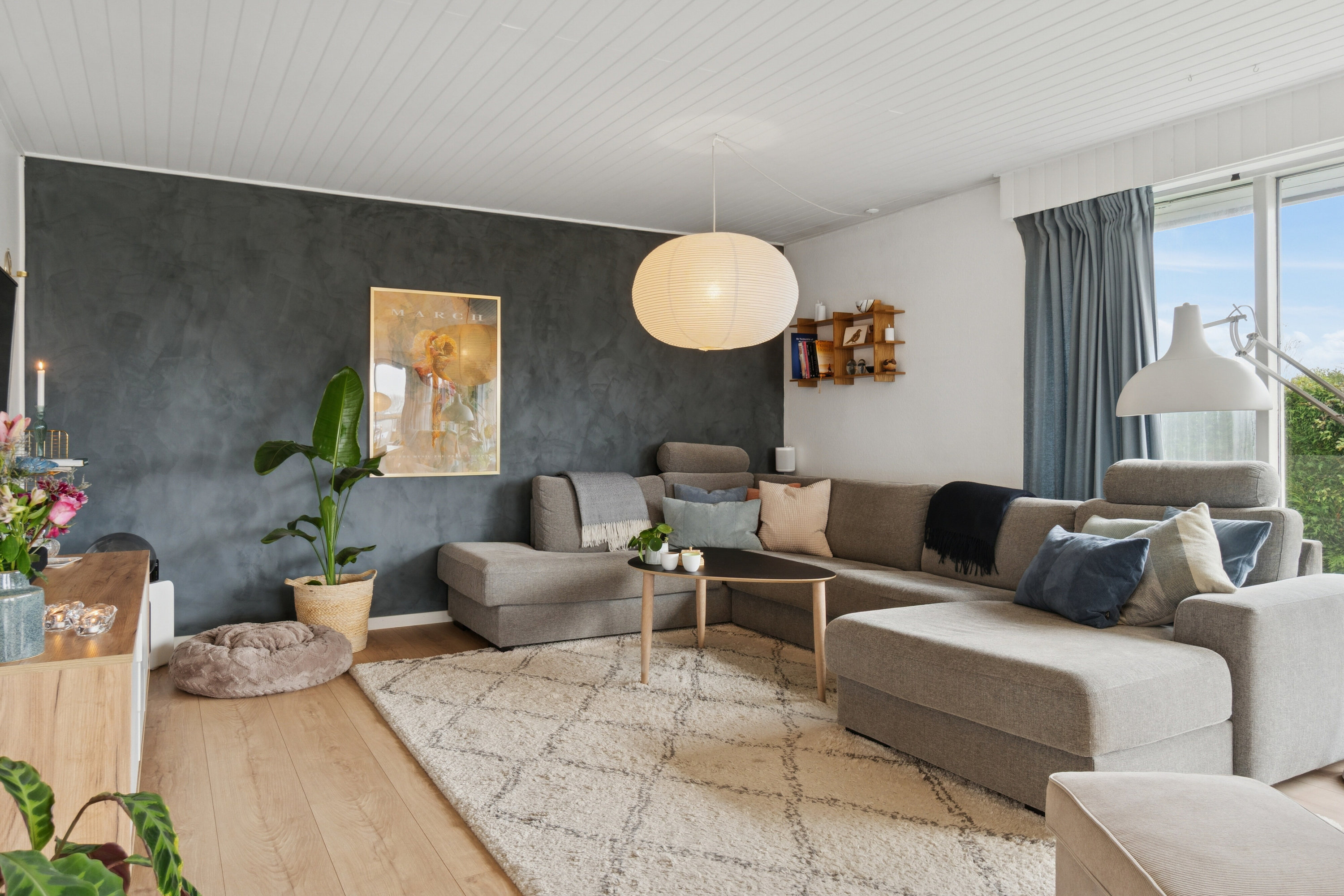 Miniaturebillede 1: stue. Billede af Kirkevej 7, 4250 Fuglebjerg