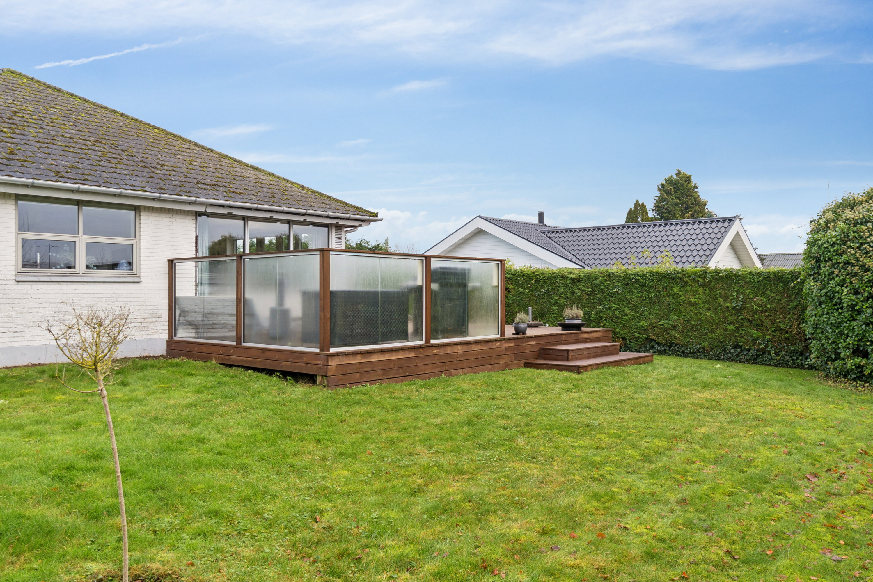 Fremhævet terrasse billede i fuldskærmstilstand. Billede af Kirkevej 7, 4250 Fuglebjerg