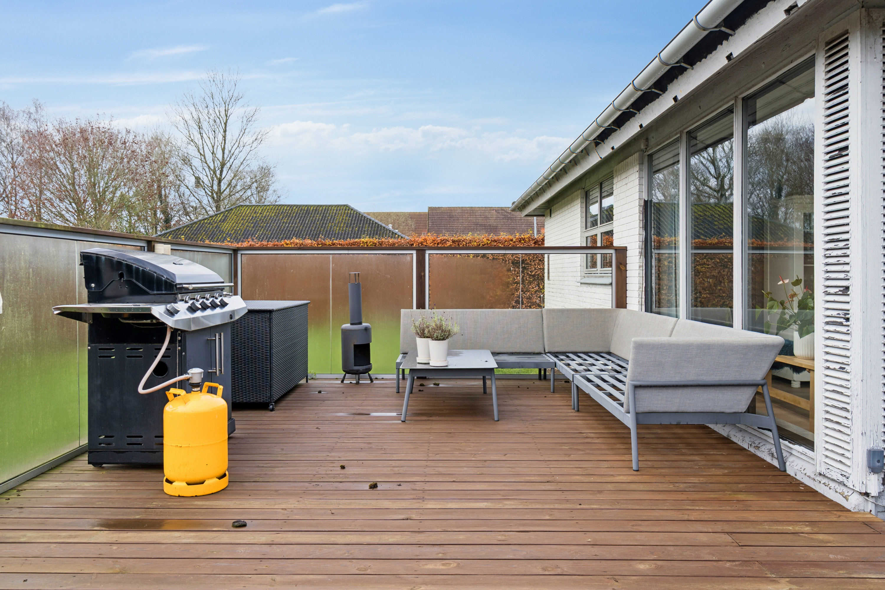 Fremhævet terrasse billede i fuldskærmstilstand. Billede af Kirkevej 7, 4250 Fuglebjerg