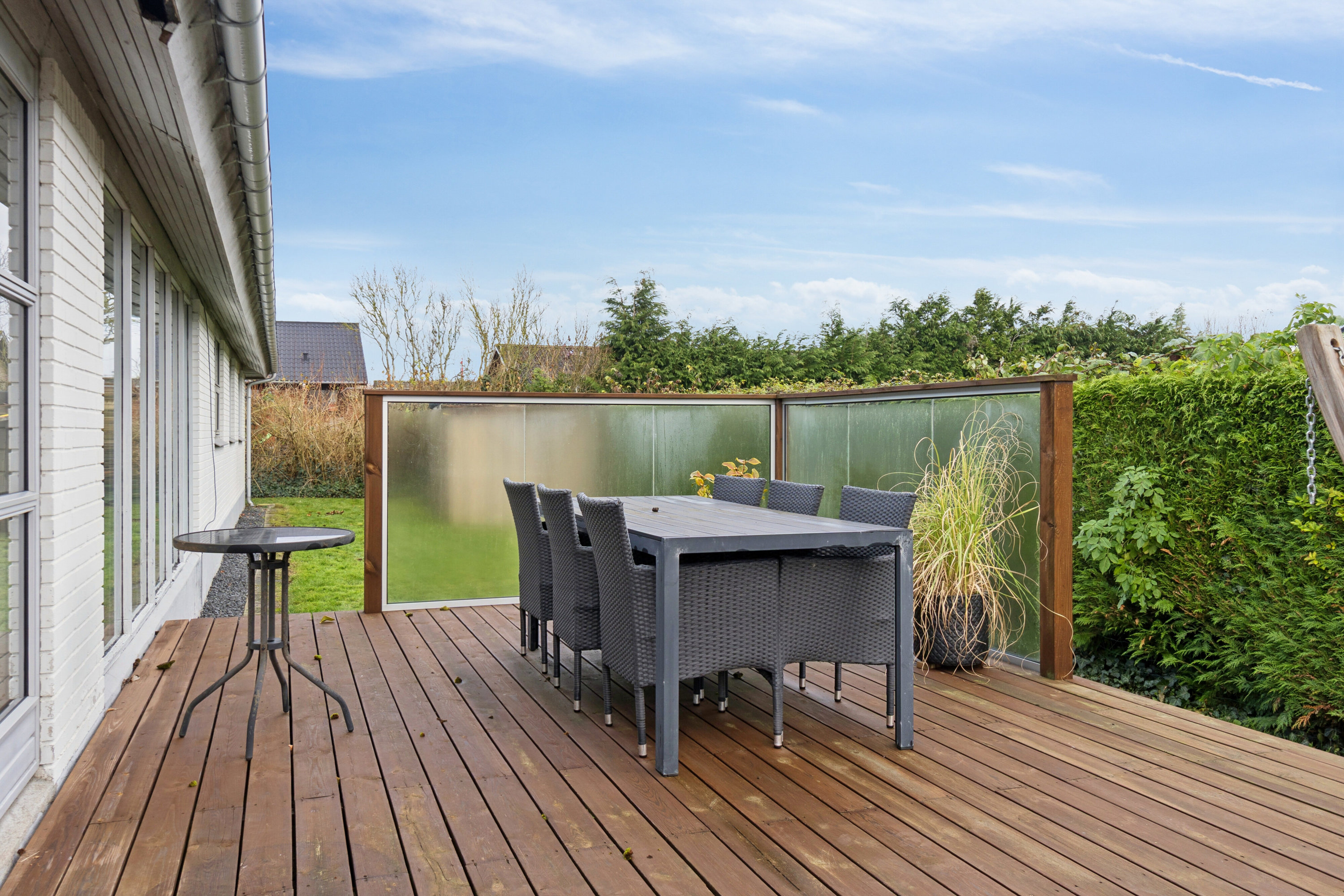 Fremhævet terrasse billede i fuldskærmstilstand. Billede af Kirkevej 7, 4250 Fuglebjerg