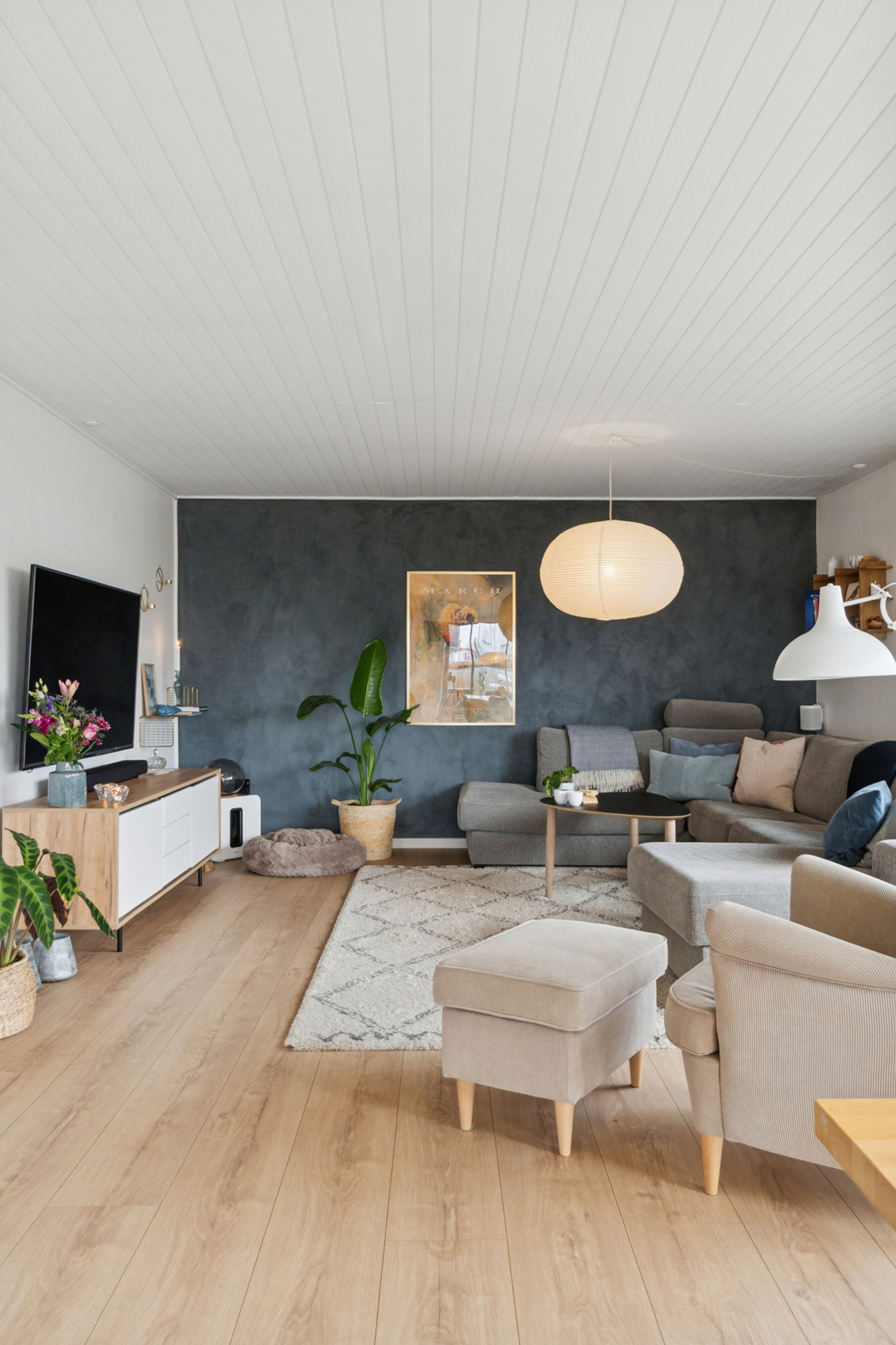 Fremhævet stue billede i fuldskærmstilstand. Billede af Kirkevej 7, 4250 Fuglebjerg