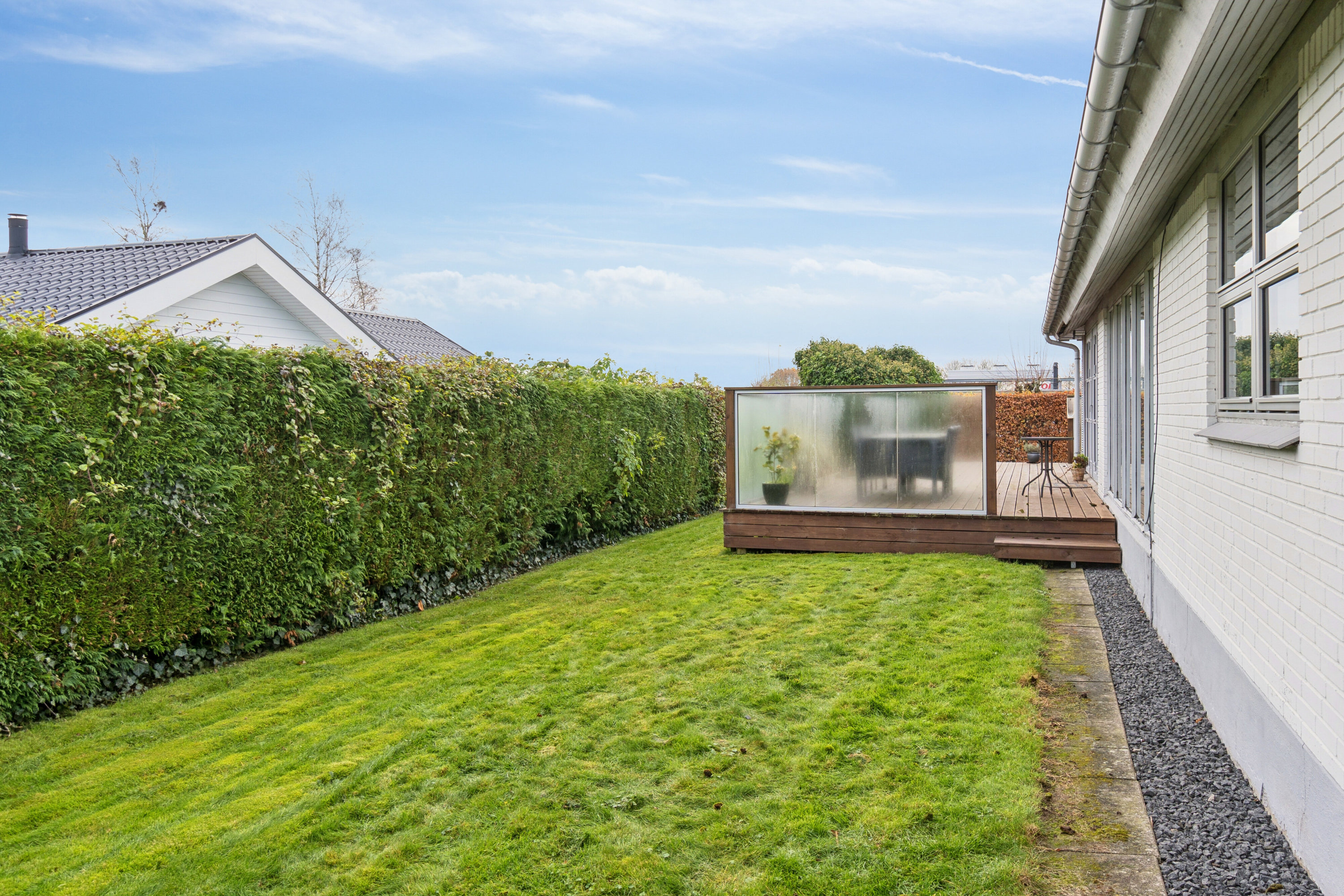 Fremhævet terrasse billede i fuldskærmstilstand. Billede af Kirkevej 7, 4250 Fuglebjerg