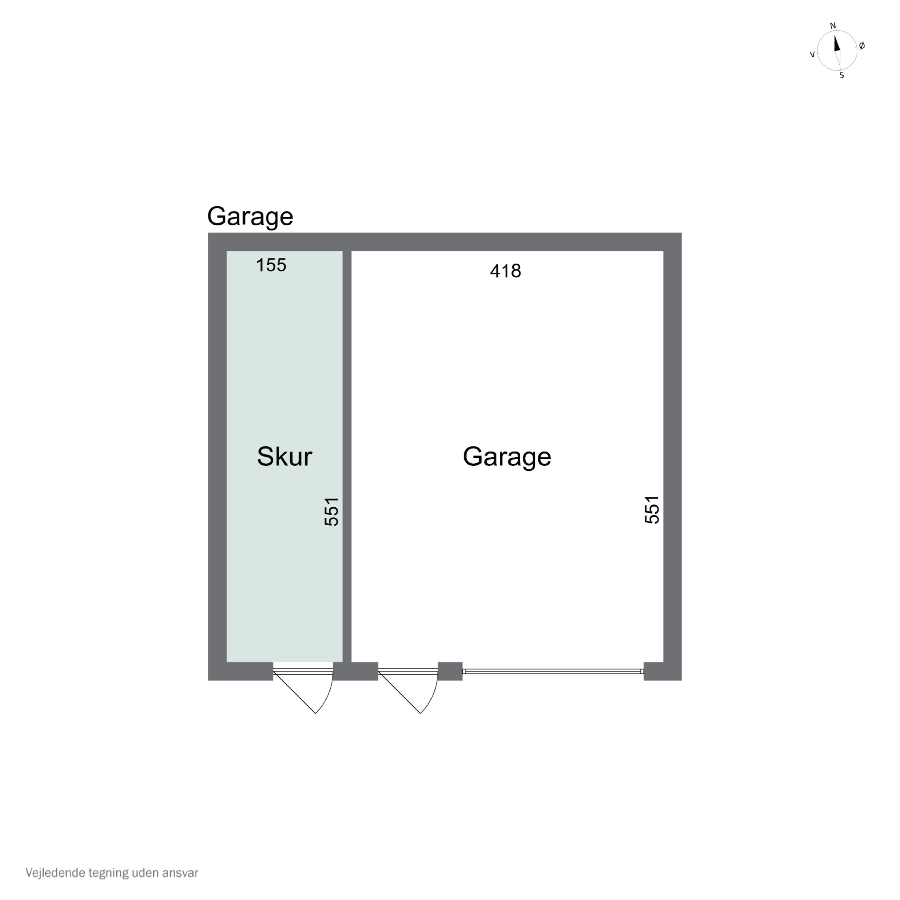 Plantegninger billede af Hedebyvej 3, 6330 Padborg