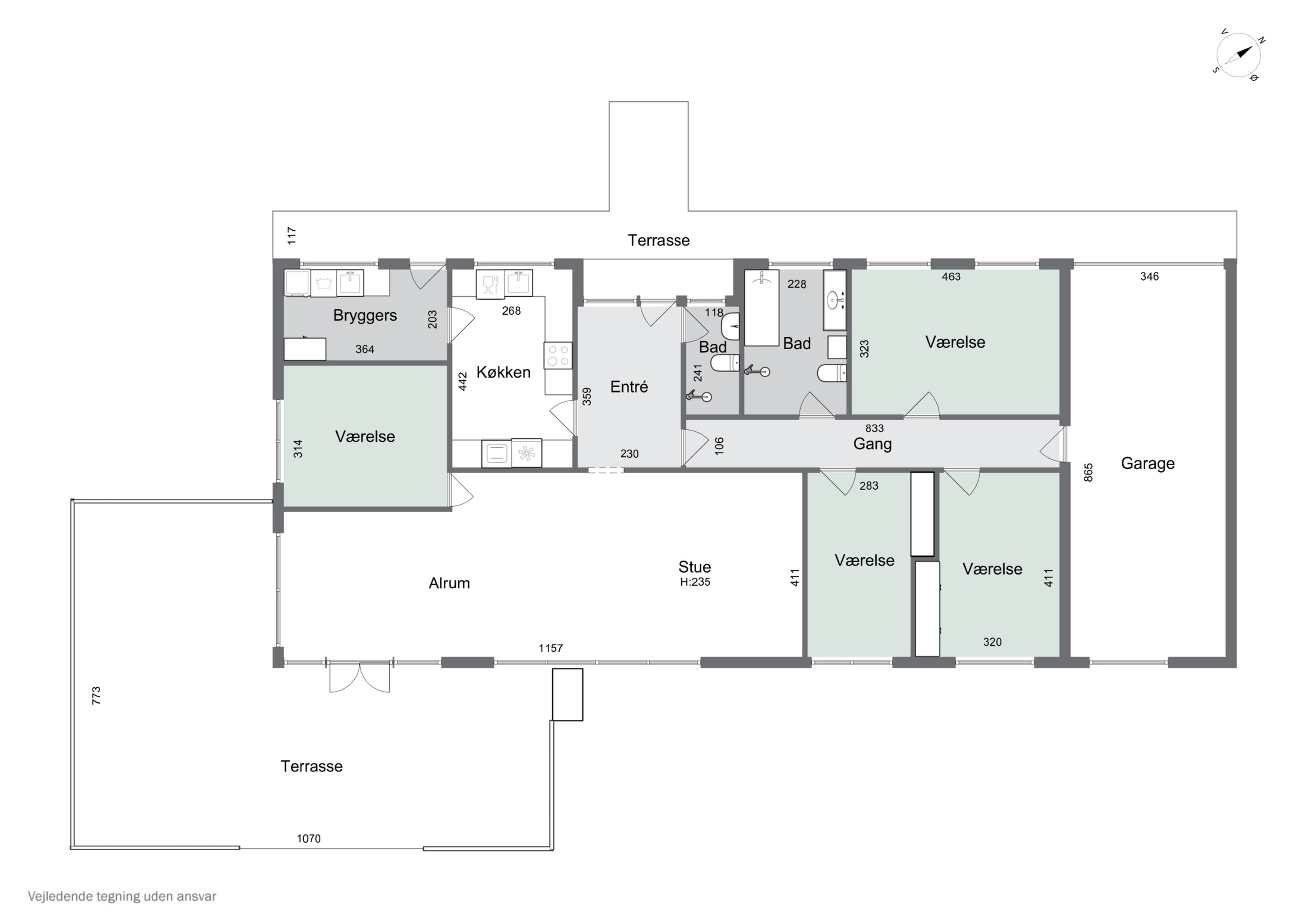 Plantegninger billede af Kirkevej 7, 4250 Fuglebjerg