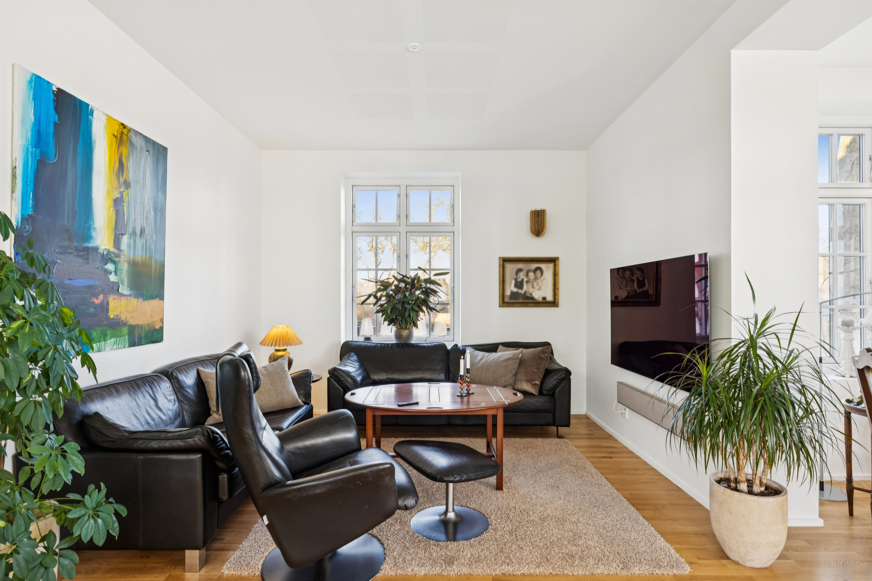 Fremhævet stue billede i fuldskærmstilstand. Billede af Teglgårdshaven 22, st.. tv., 8800 Viborg