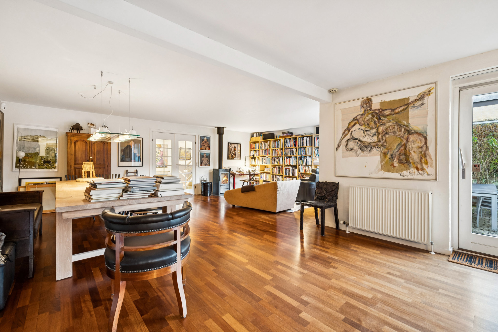 Fremhævet stue billede i fuldskærmstilstand. Billede af Parkvej 7C, 8920 Randers NV