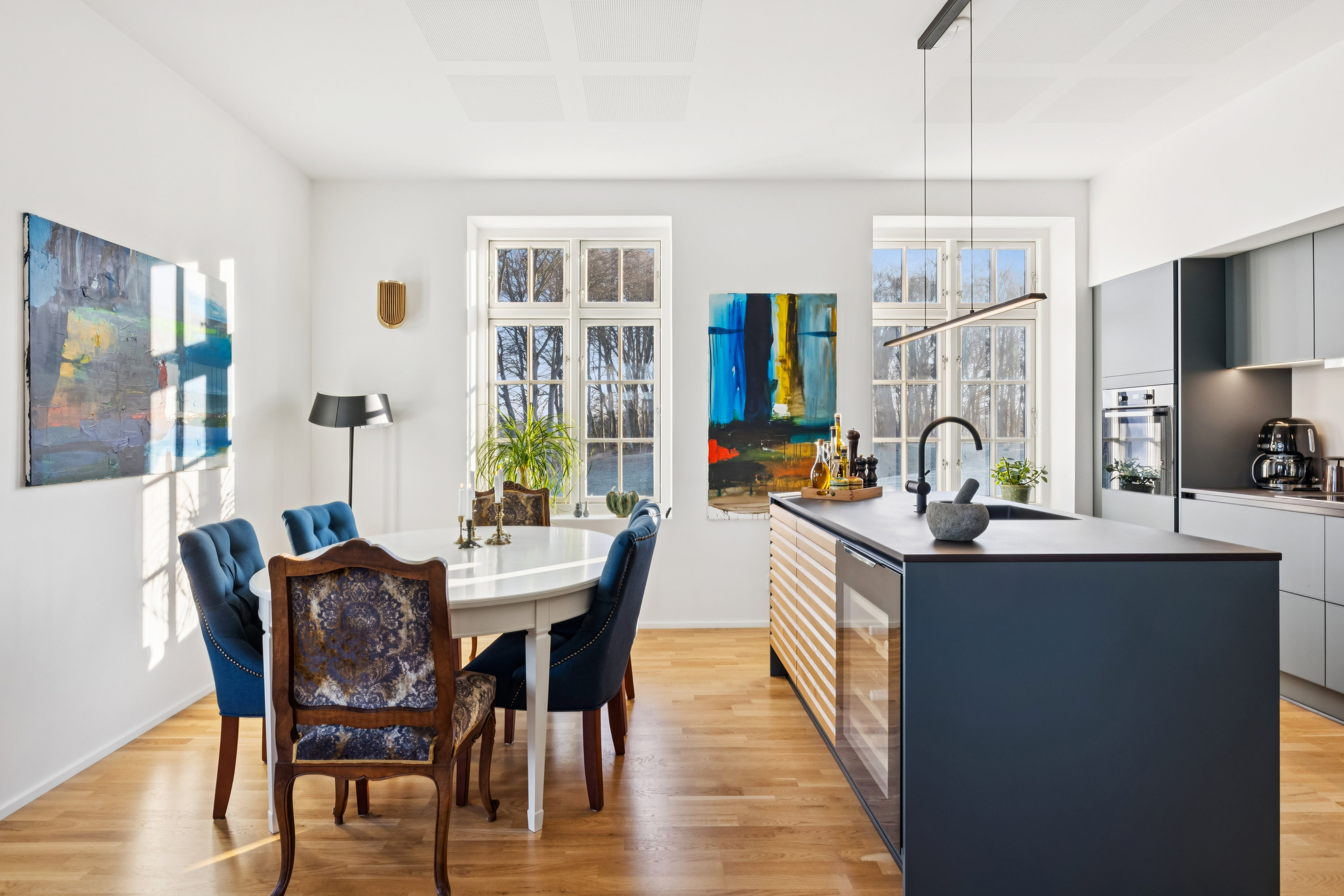 Fremhævet stue billede i fuldskærmstilstand. Billede af Teglgårdshaven 22, st.. tv., 8800 Viborg