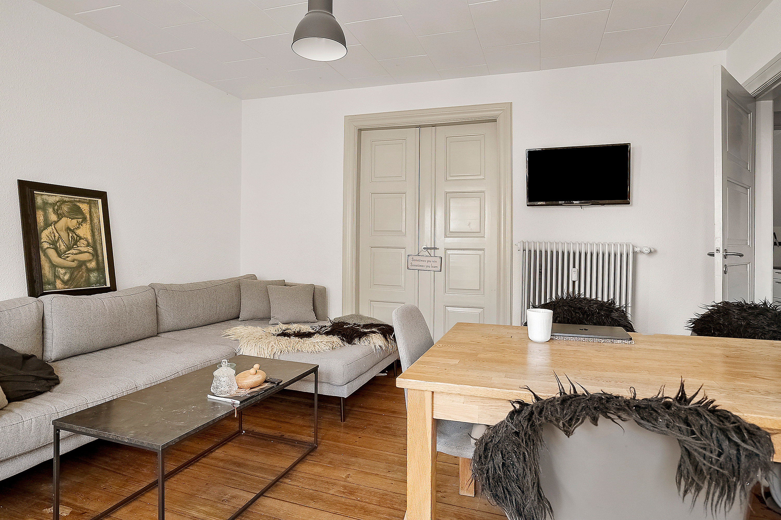 Fremhævet stue billede i fuldskærmstilstand. Billede af Gormsgade 8, 8700 Horsens