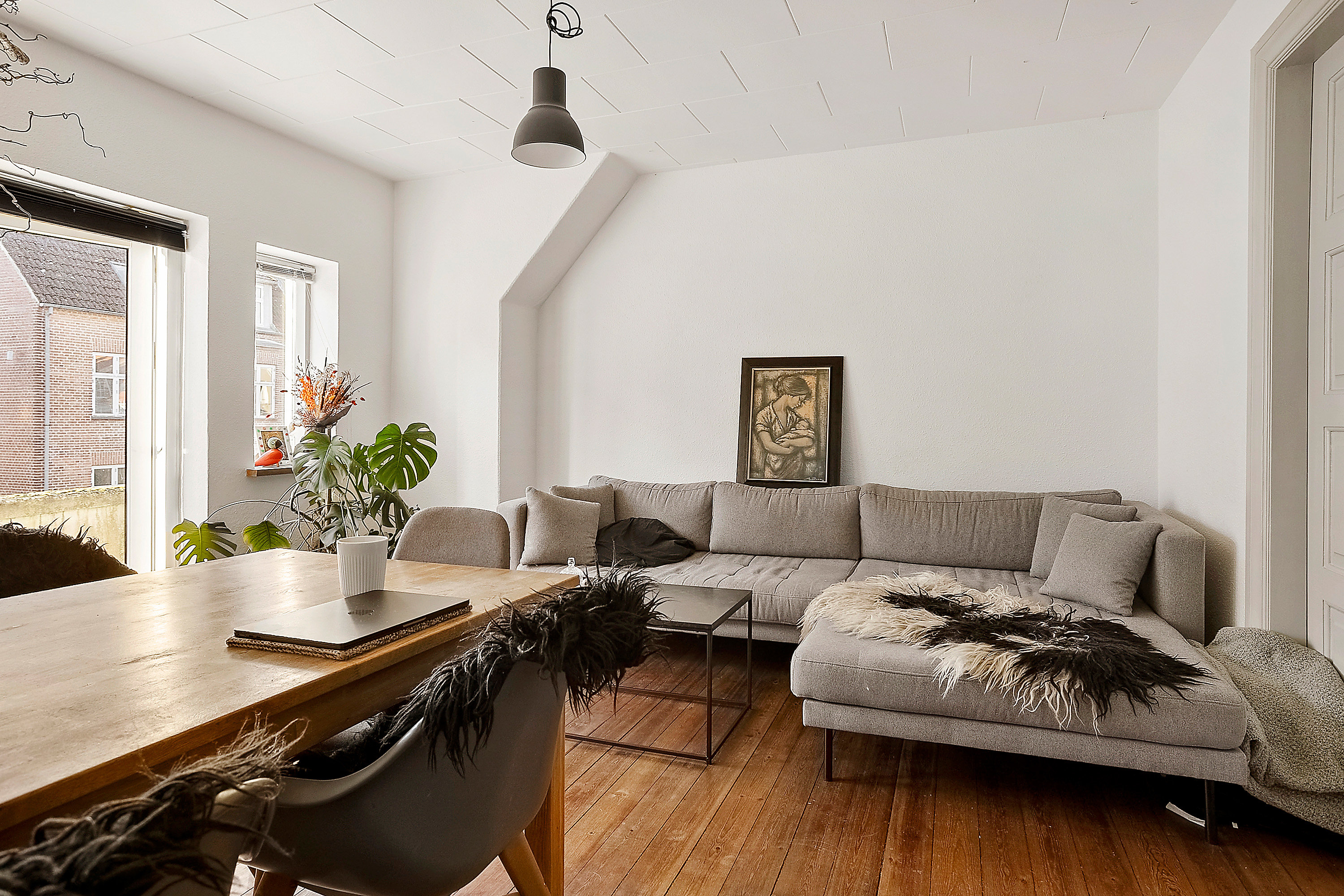 Fremhævet stue billede i fuldskærmstilstand. Billede af Gormsgade 8, 8700 Horsens