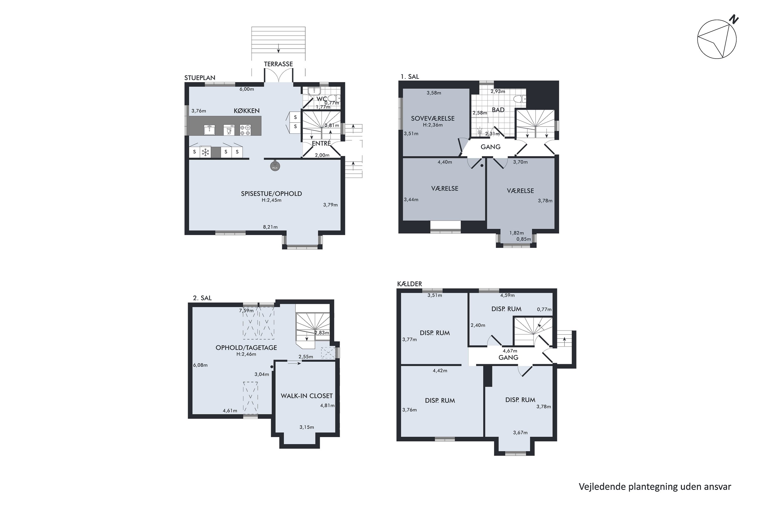 Plantegninger billede af Rådmands Boulevard 14, 8900 Randers C