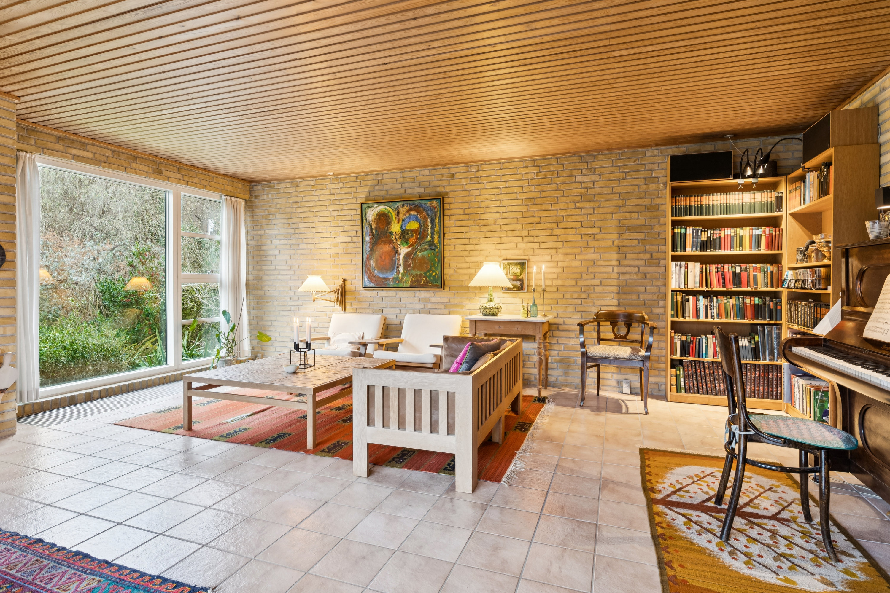 Fremhævet stue billede i fuldskærmstilstand. Billede af Skovkilden 10, 2880 Bagsværd