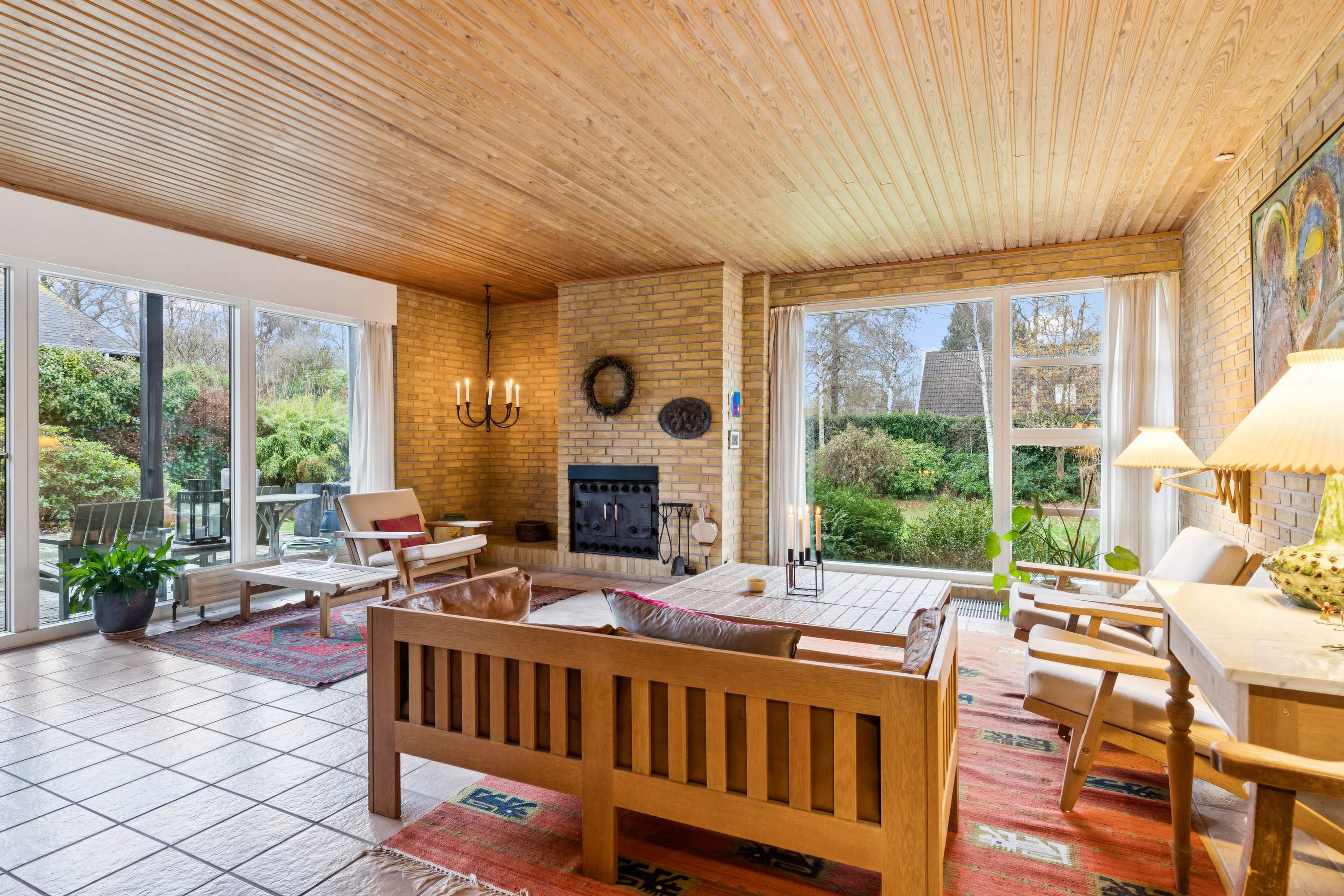 Fremhævet stue billede i fuldskærmstilstand. Billede af Skovkilden 10, 2880 Bagsværd