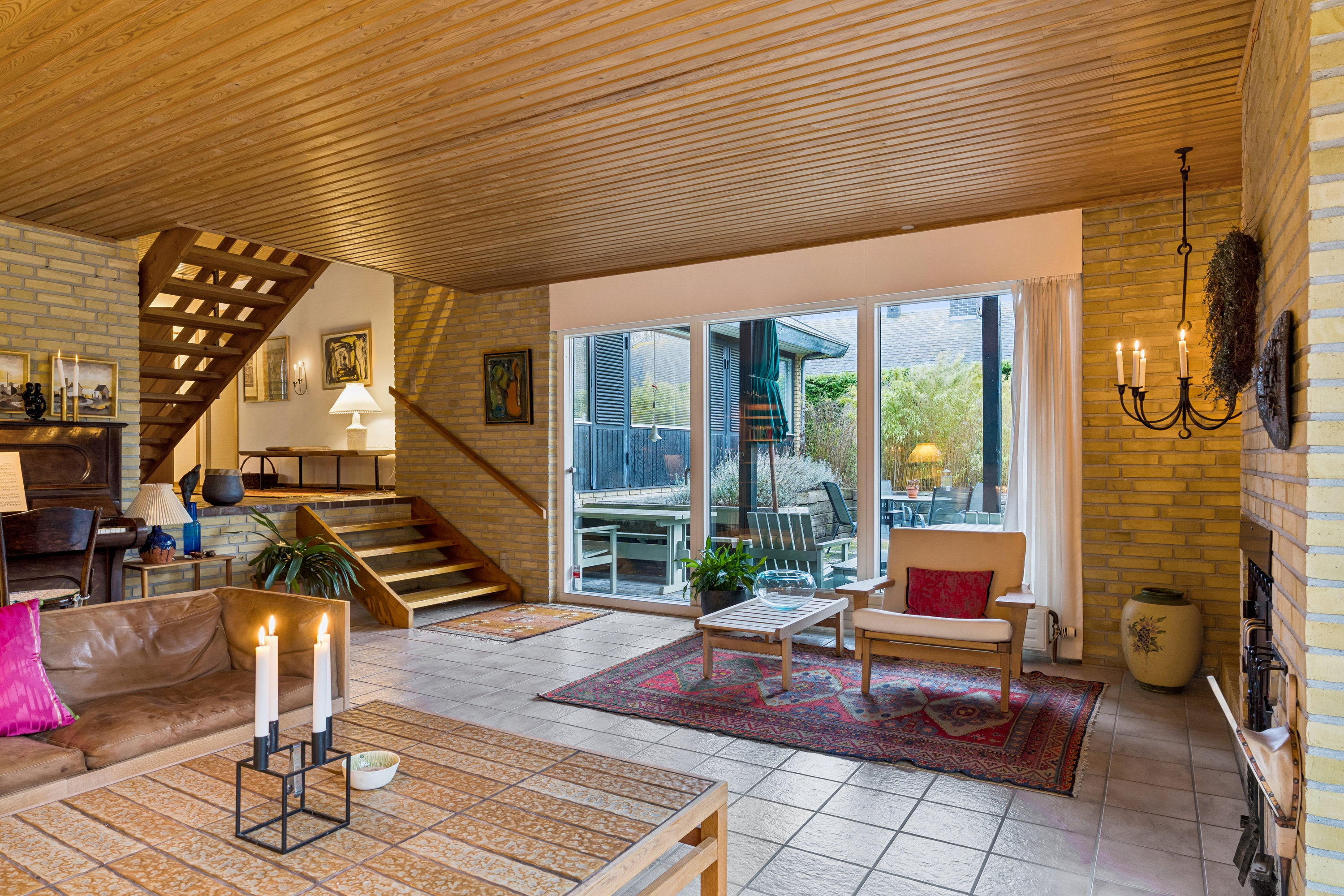 Fremhævet stue billede i fuldskærmstilstand. Billede af Skovkilden 10, 2880 Bagsværd