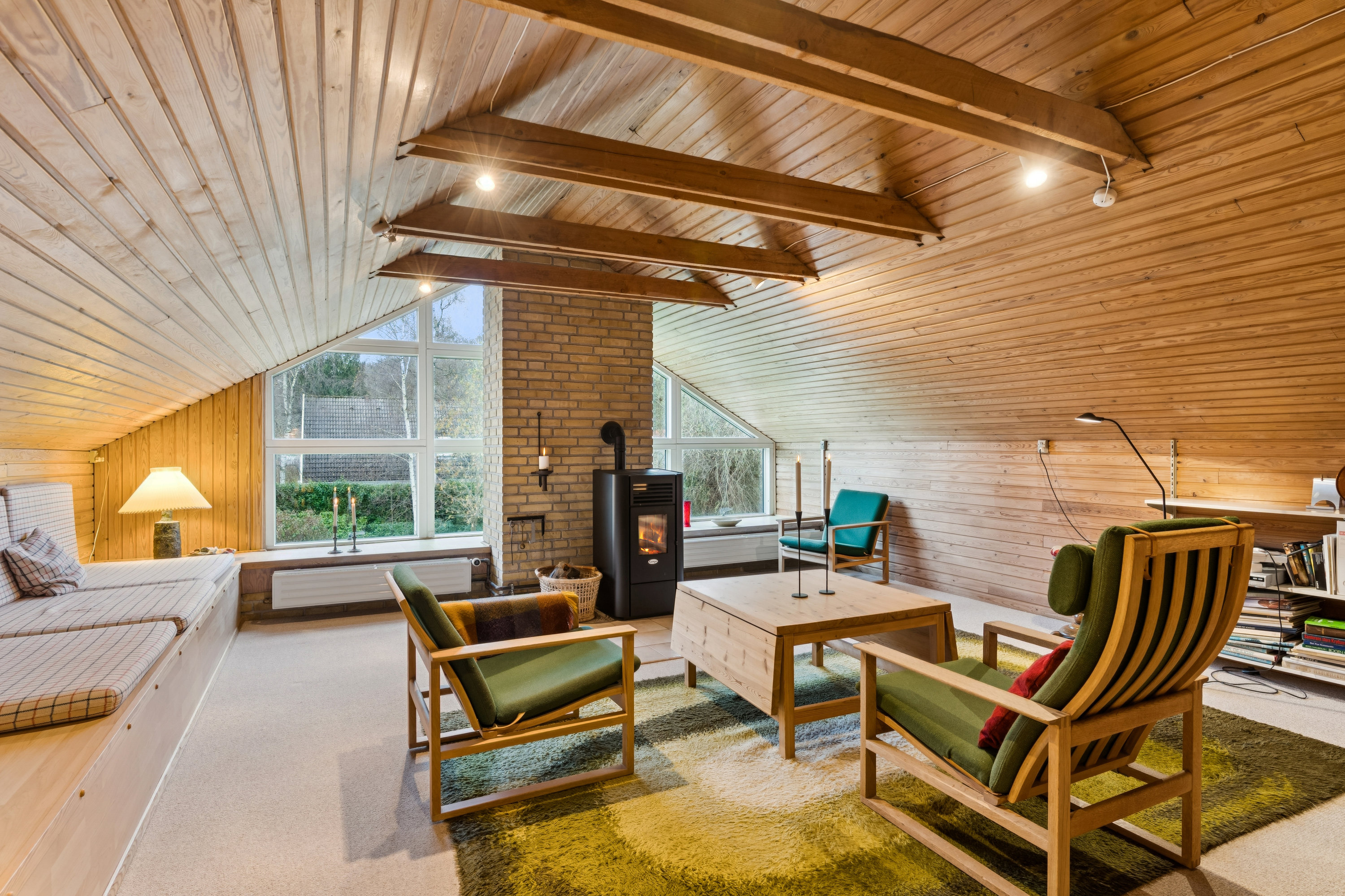 Fremhævet stue billede i fuldskærmstilstand. Billede af Skovkilden 10, 2880 Bagsværd