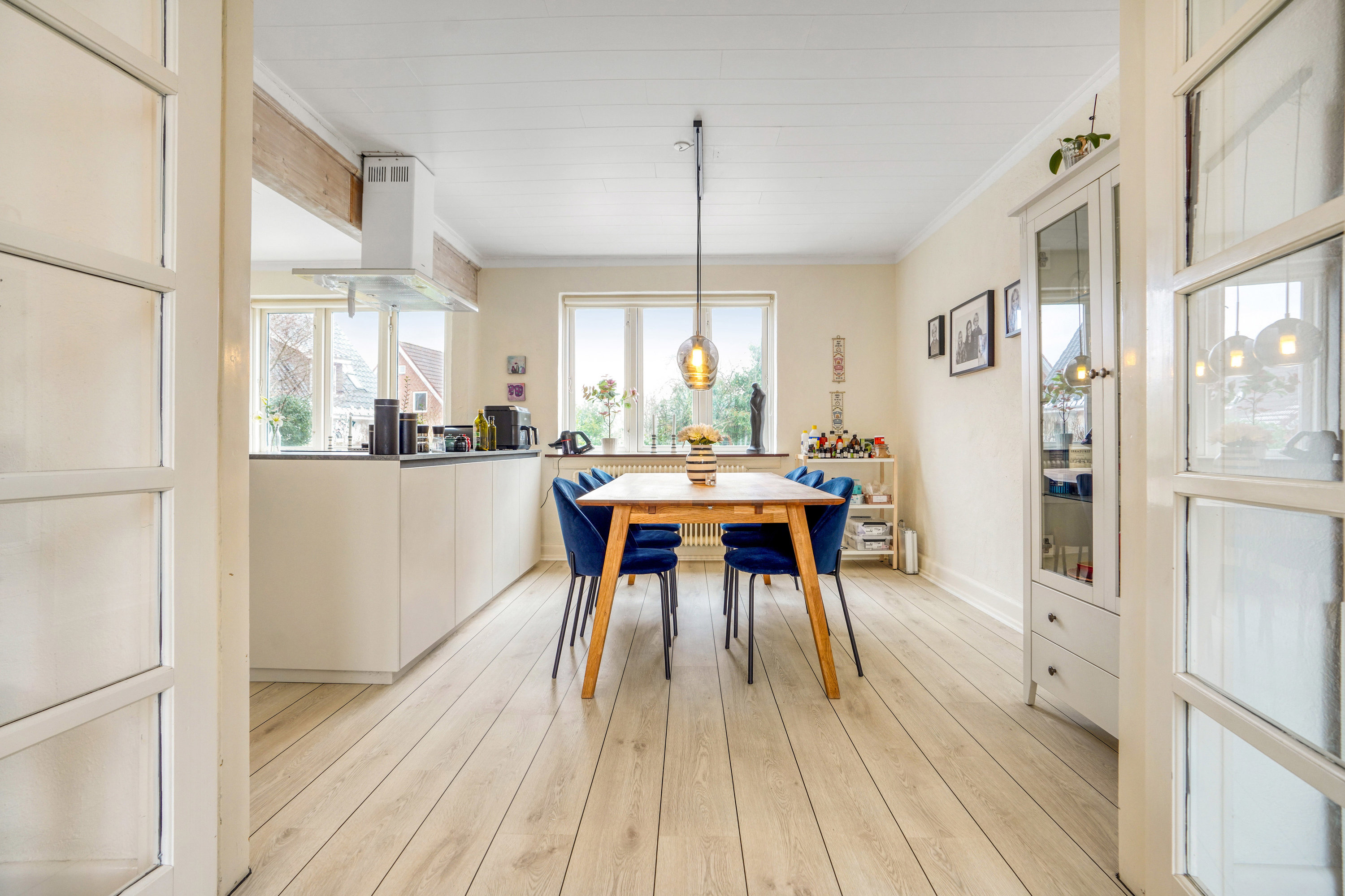 Fremhævet køkken billede i fuldskærmstilstand. Billede af Bannervej 23, Tommerup St, 5690 Tommerup