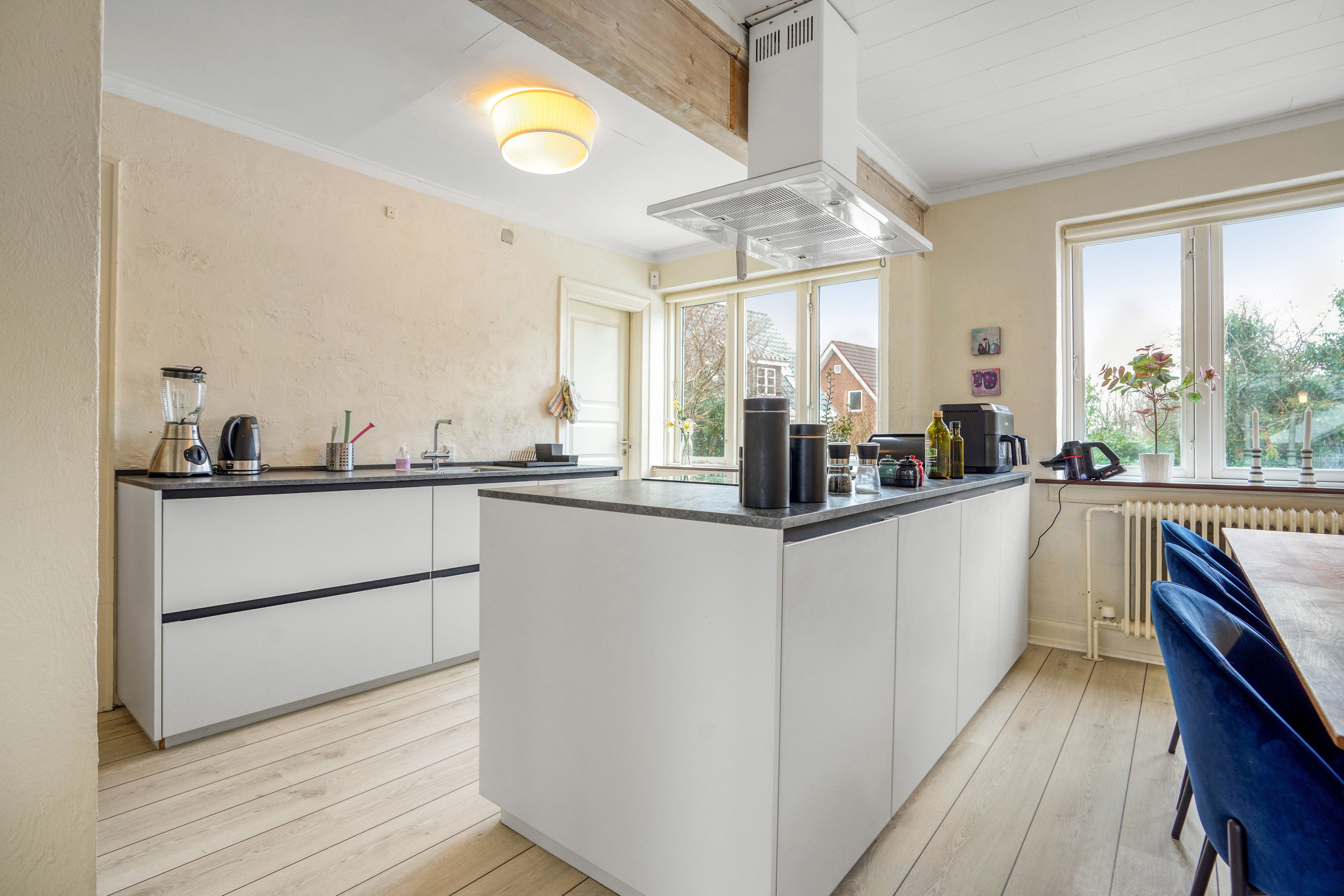 Fremhævet køkken billede i fuldskærmstilstand. Billede af Bannervej 23, Tommerup St, 5690 Tommerup