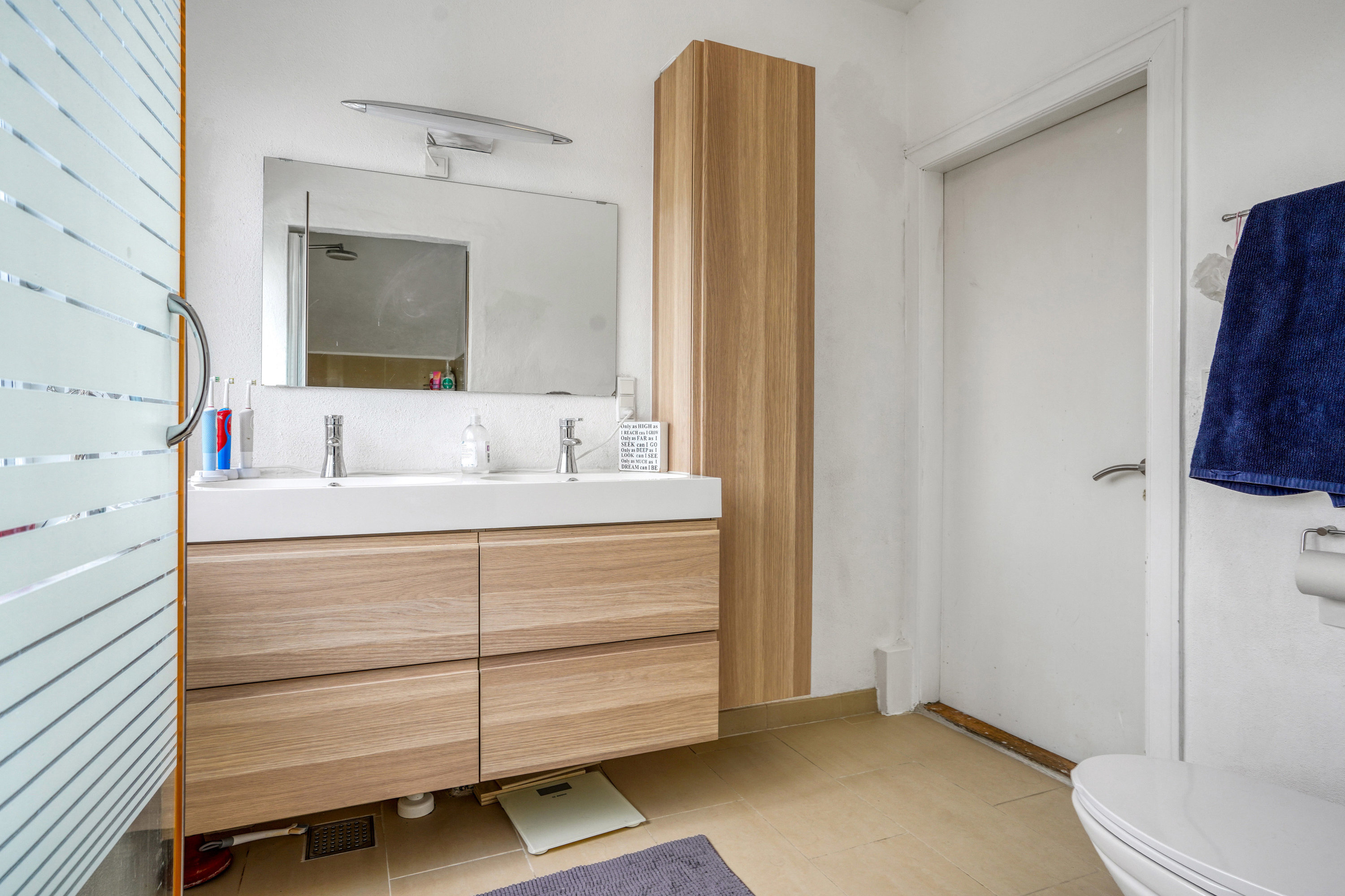 Fremhævet badeværelse billede i fuldskærmstilstand. Billede af Bannervej 23, Tommerup St, 5690 Tommerup