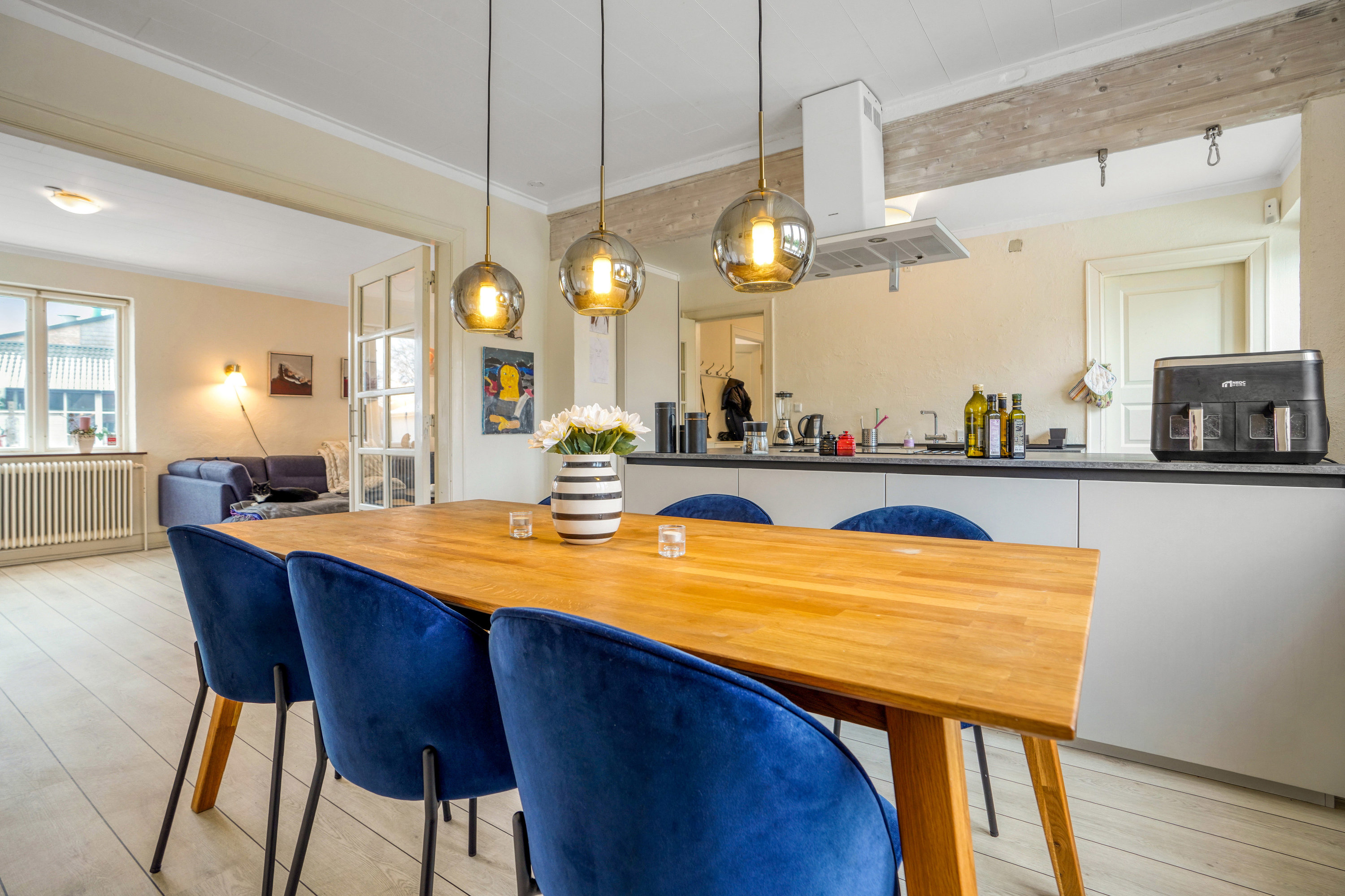 Fremhævet stue billede i fuldskærmstilstand. Billede af Bannervej 23, Tommerup St, 5690 Tommerup