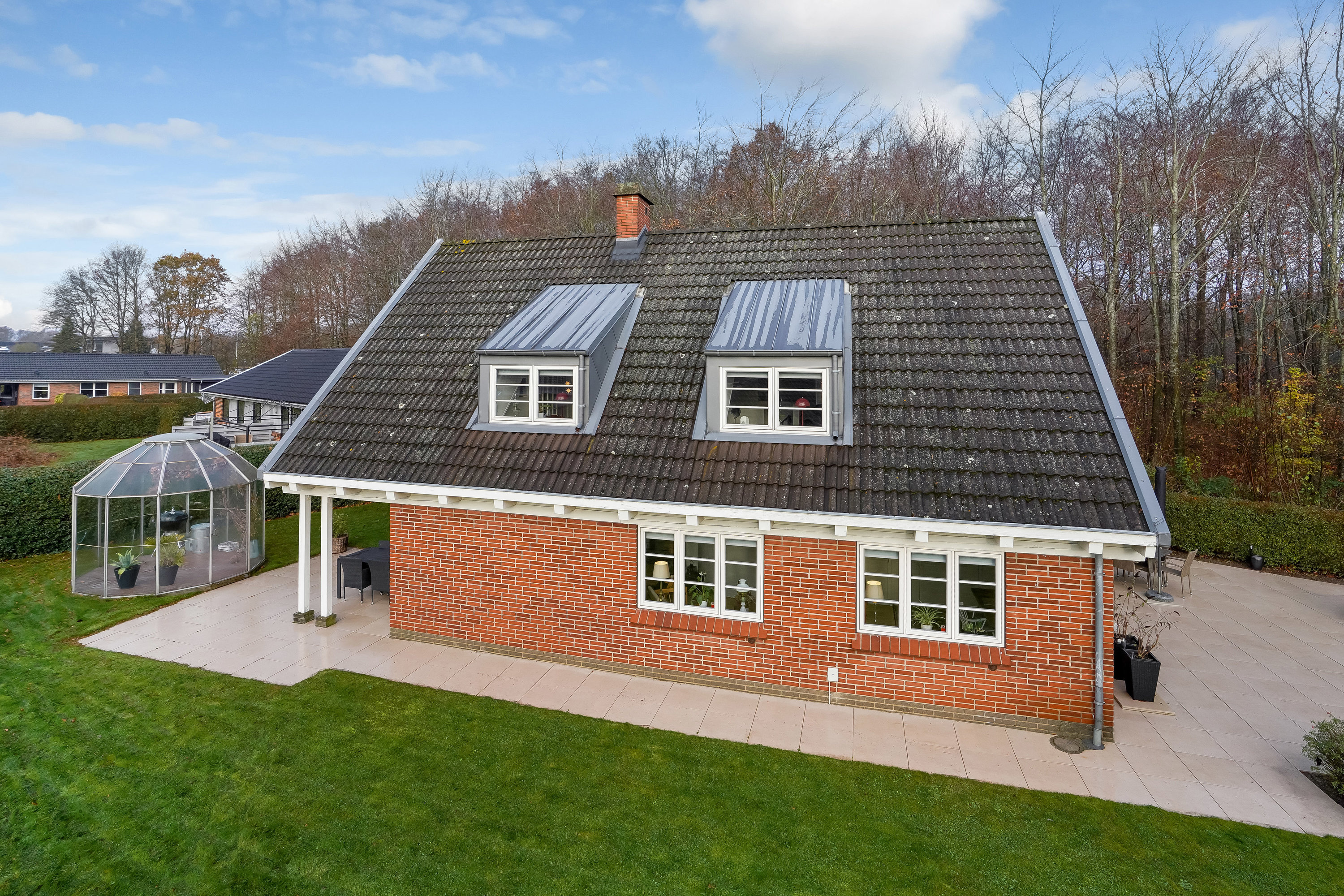 Fremhævet ejendommen billede i fuldskærmstilstand. Billede af Lille Tornbjerg Vej 129, Tornbjerg, 5220 Odense SØ