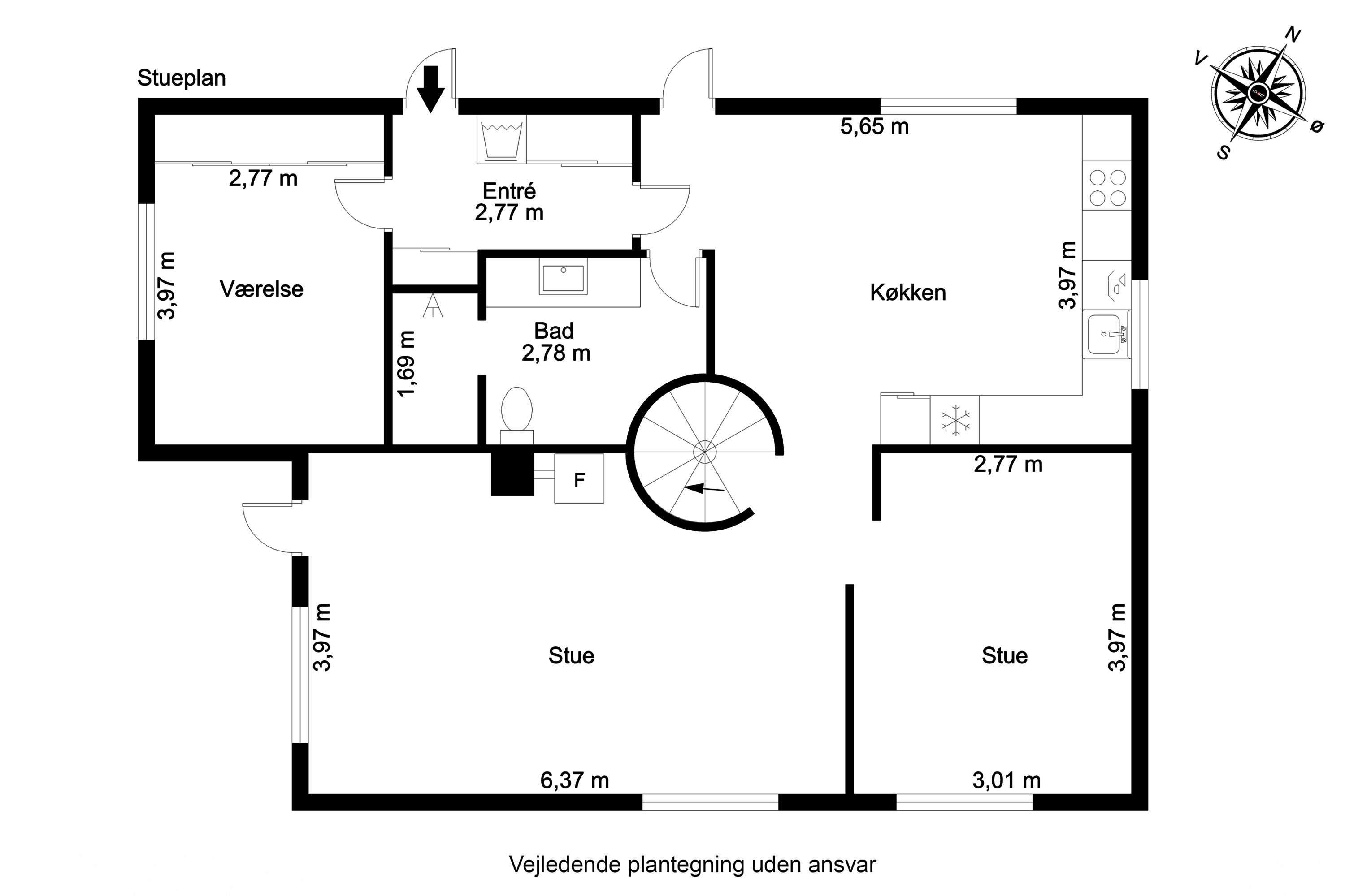 Plantegninger billede af Lille Tornbjerg Vej 129, Tornbjerg, 5220 Odense SØ