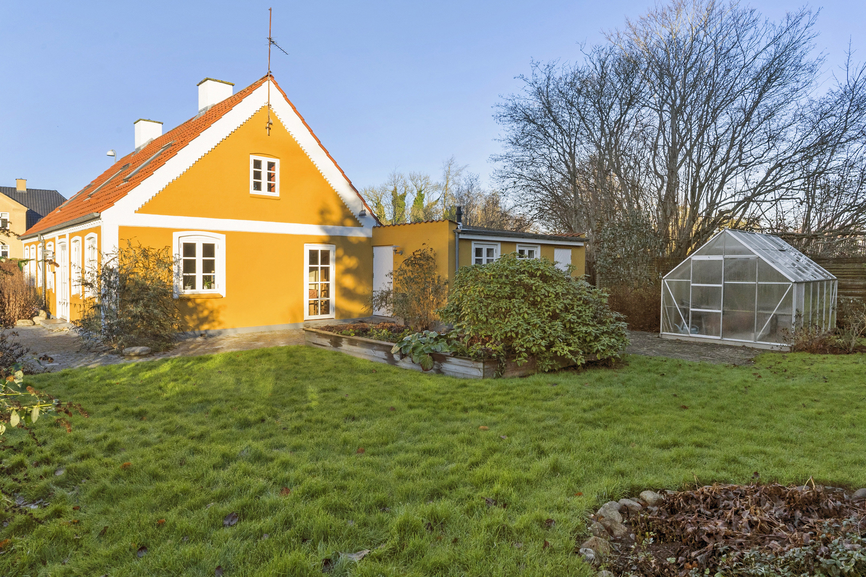 Fremhævet ejendommen billede i fuldskærmstilstand. Billede af Møllebæk 24, Haldrup, 8700 Horsens